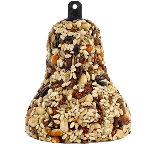 Premium All-Season Wild Bird Seed Bells - Nutritious 3-Pack for Year-Round Bird Feeding - Perfect for Backyards, Gardens & Outdoor Bird Watching