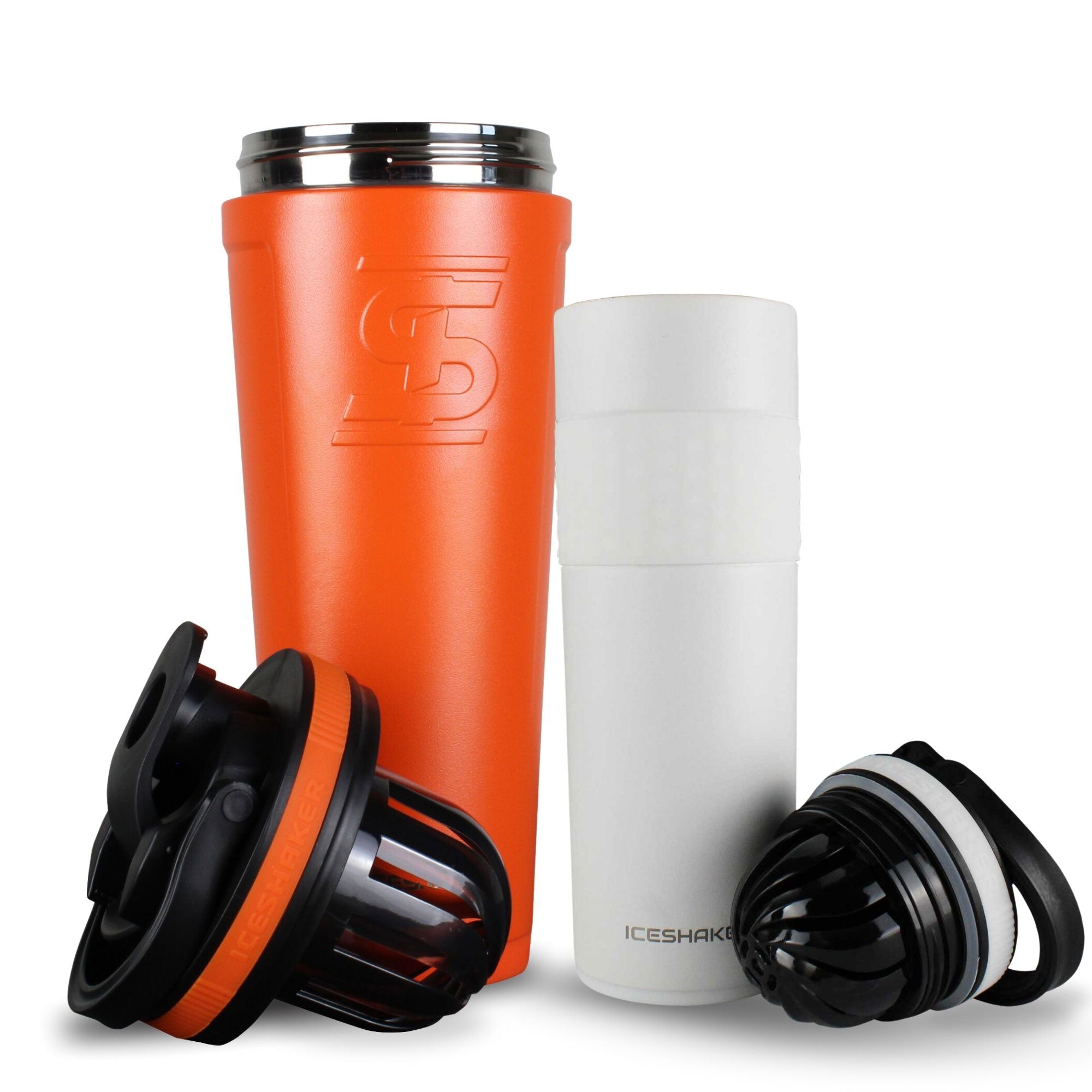Premium His & Her Protein Shaker Bottle Set - 20oz Leak-Proof Mixing Cups for Gym, Workouts & Post-Training Recovery - BPA-Free Fitness Accessories for Couples