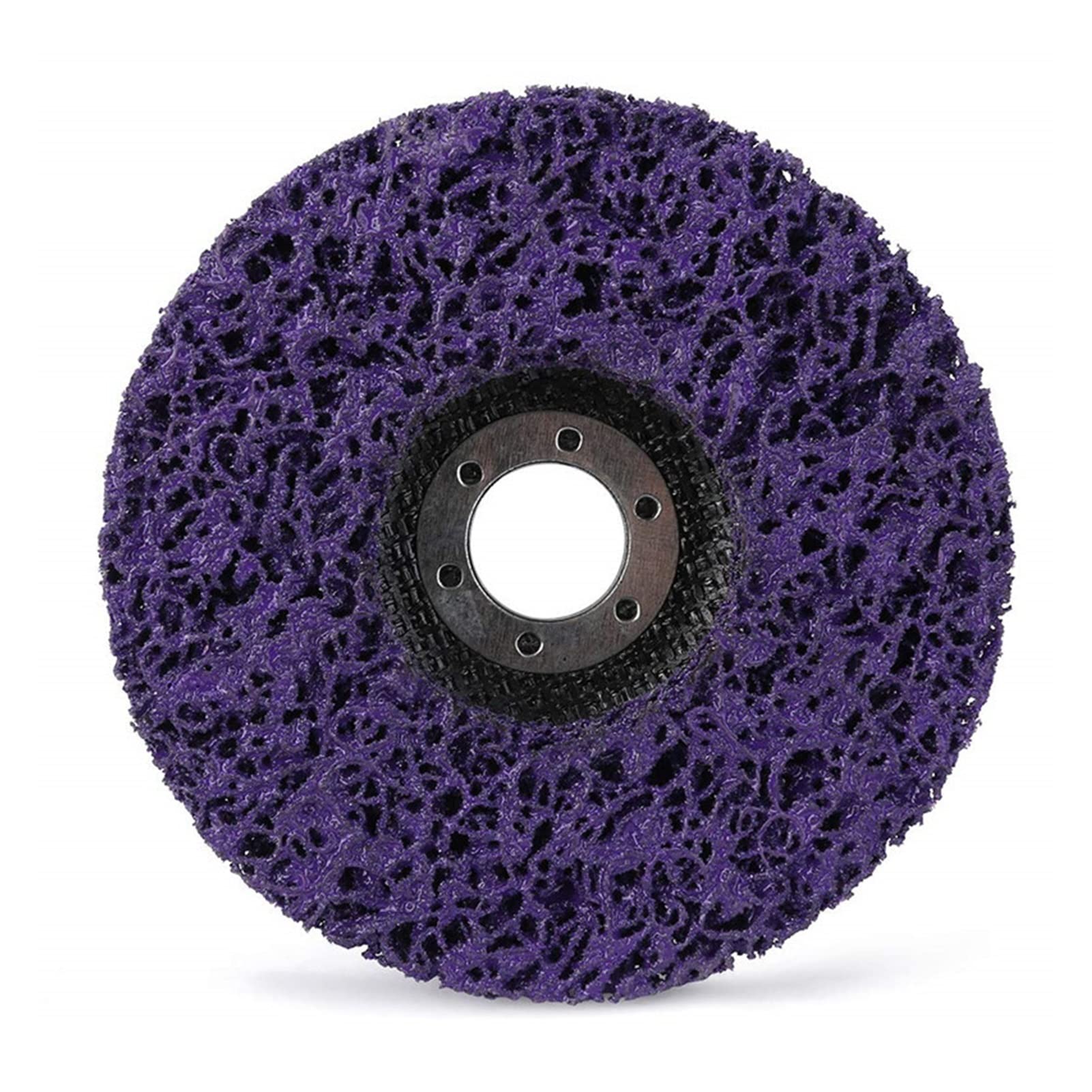 FSLLOVE 125mm Poly Strip Disc Abrasive Wheel - Paint & Rust Remover, Grinding Wheel for Angle Grinder - Perfect for Car, Truck & Motorcycle Restoration, Metal Surface Cleaning & DIY Projects