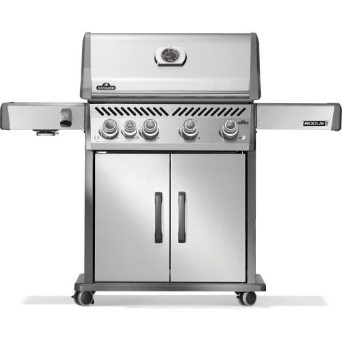 Premium Napoleon Rogue PRO 525 SIB Stainless Steel Grill - Outdoor BBQ, Backyard Cooking & Patio Entertaining for Home Chefs