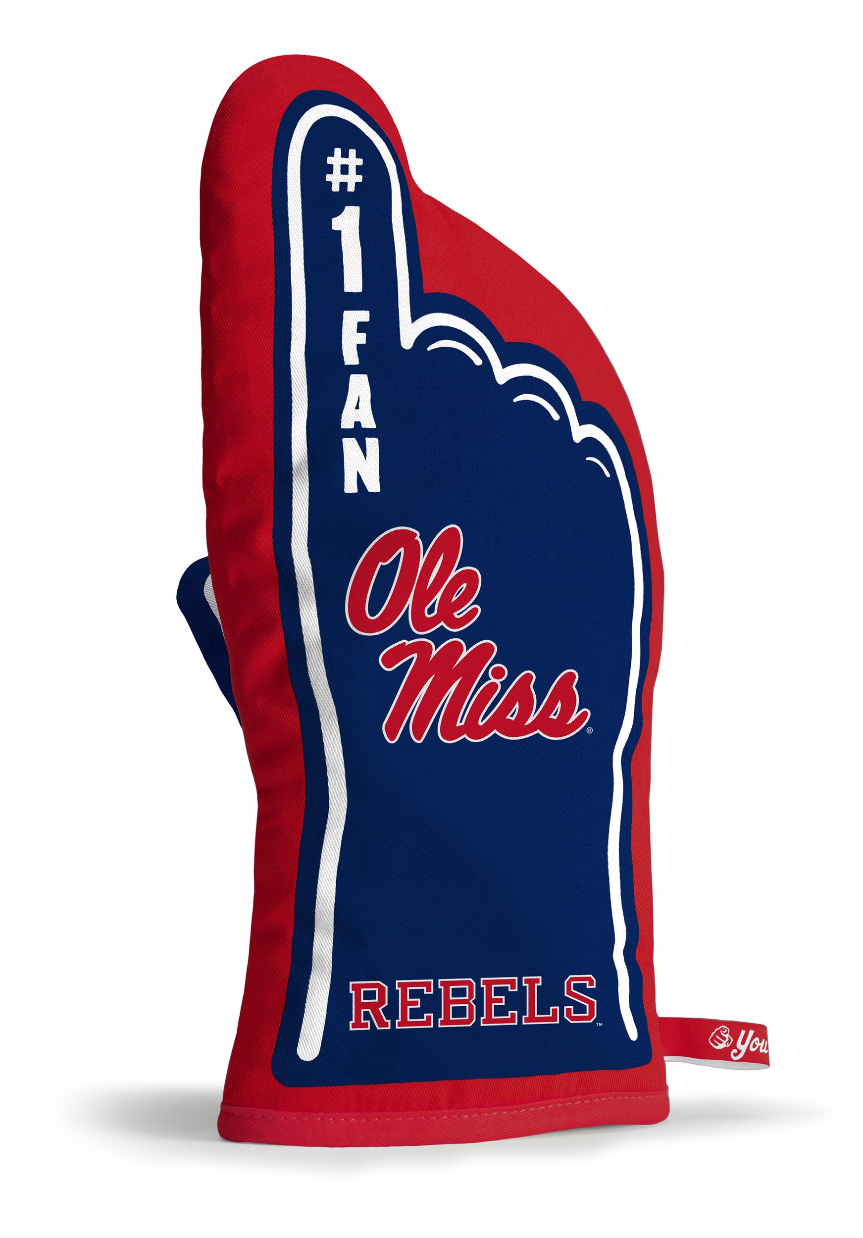 YouTheFan NCAA #1 Heat-Resistant Oven Mitt - Perfect for Baking, Grilling & Kitchen Safety