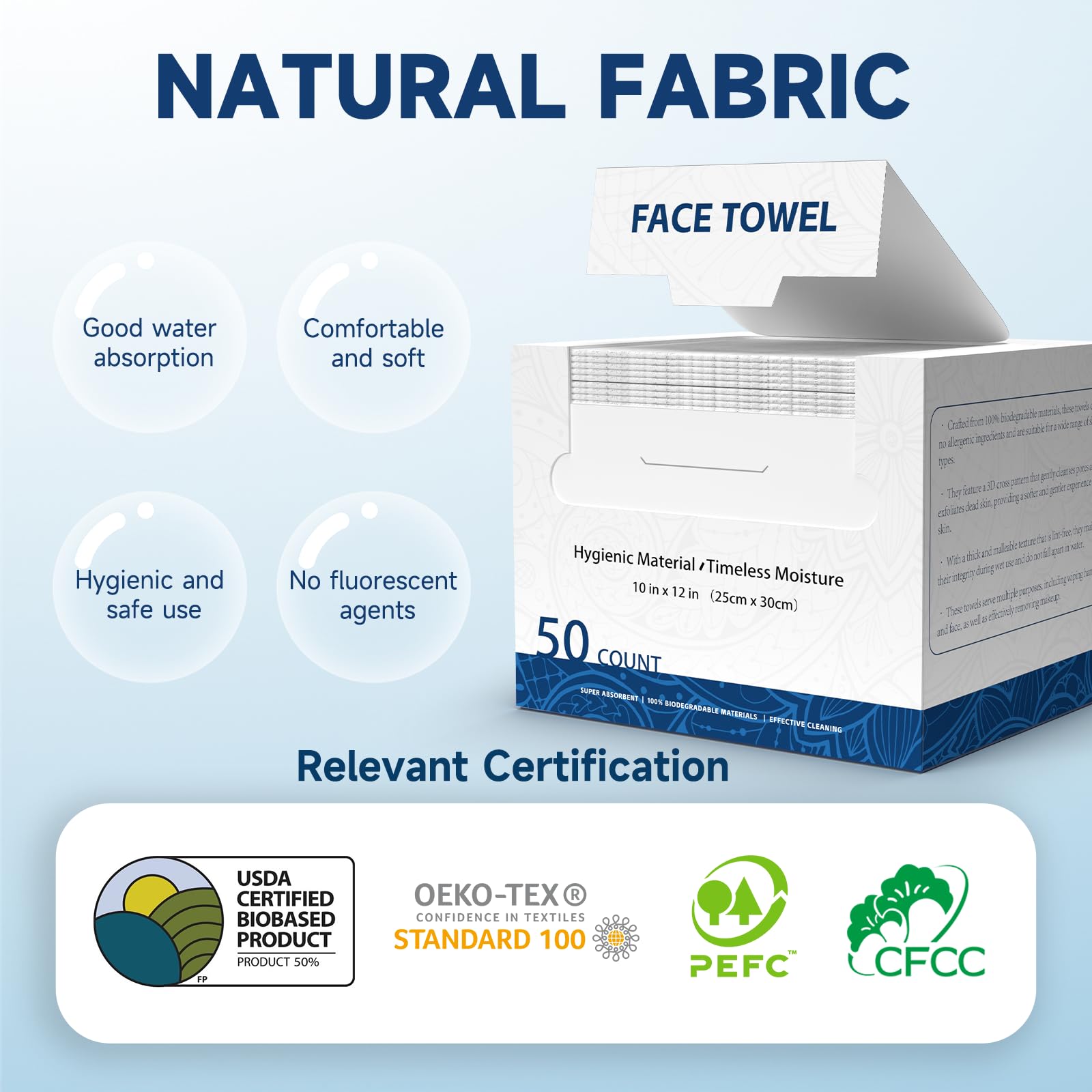 Disposable Face Towels 10