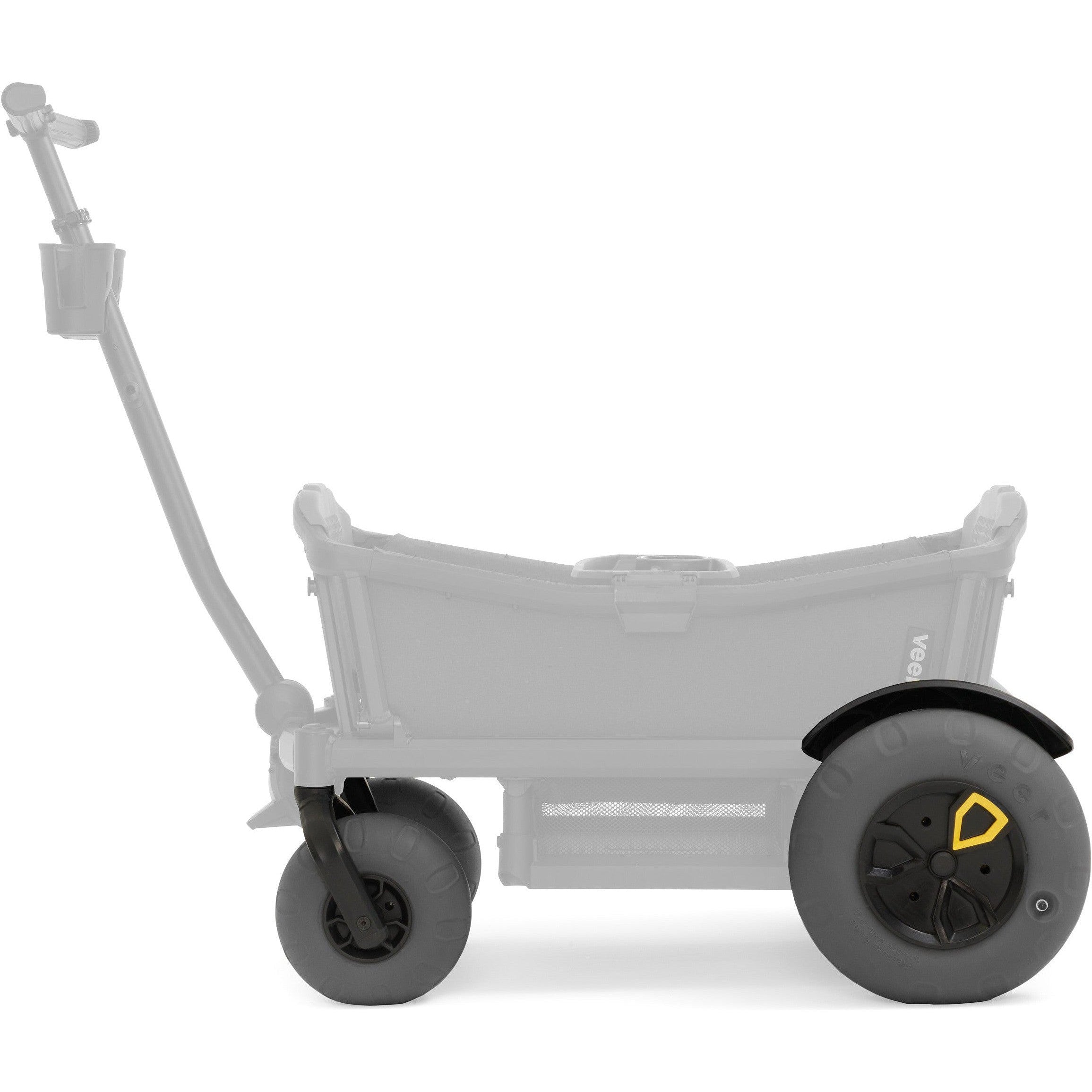 Veer Cruiser Beach Wheel Kit - All-Terrain Stroller & Wagon Wheels for Sand, Snow & Outdoor Adventures