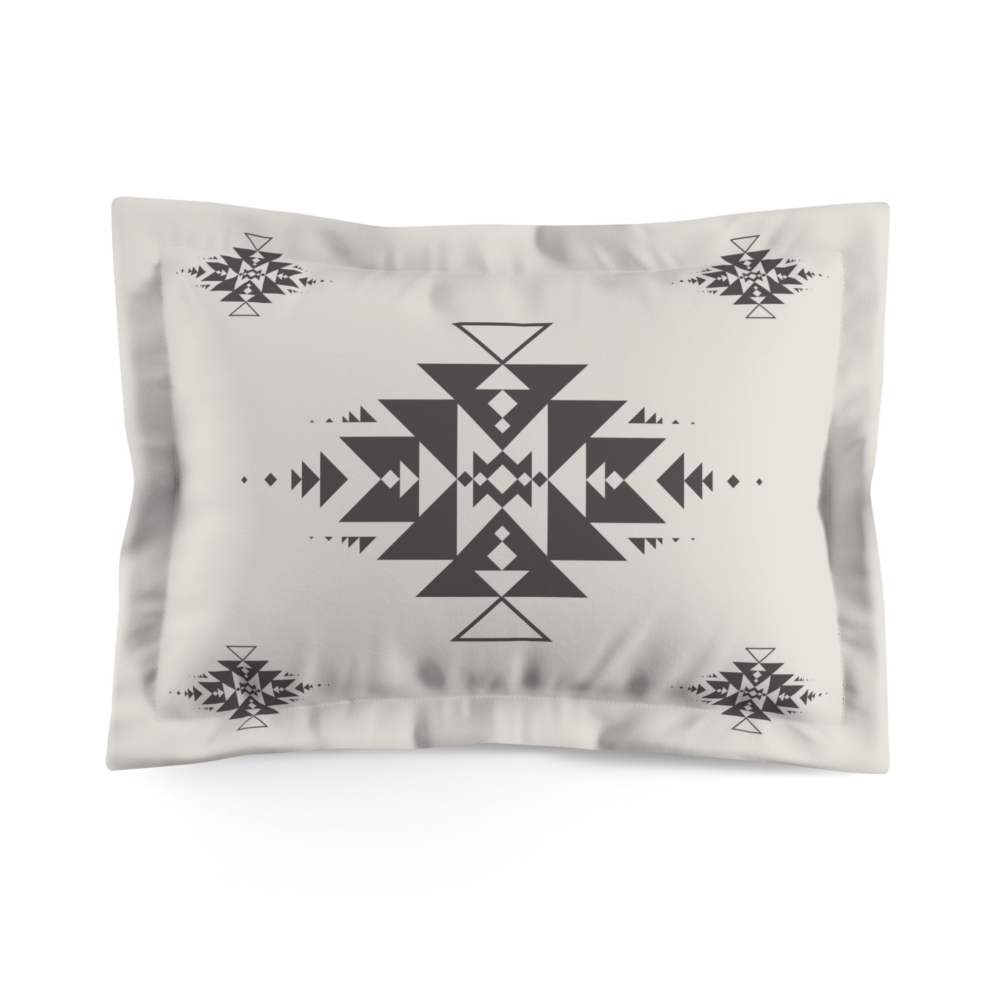 Premium Microfiber Pillow Sham - Sand Dune Print Decorative Pillow Cover Set of 1 - Soft & Breathable Bedding Accessory for Home, Bedroom Decor, and Guest Room Styling