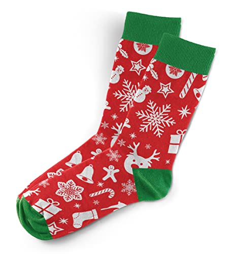 Christmas Red and White Pattern