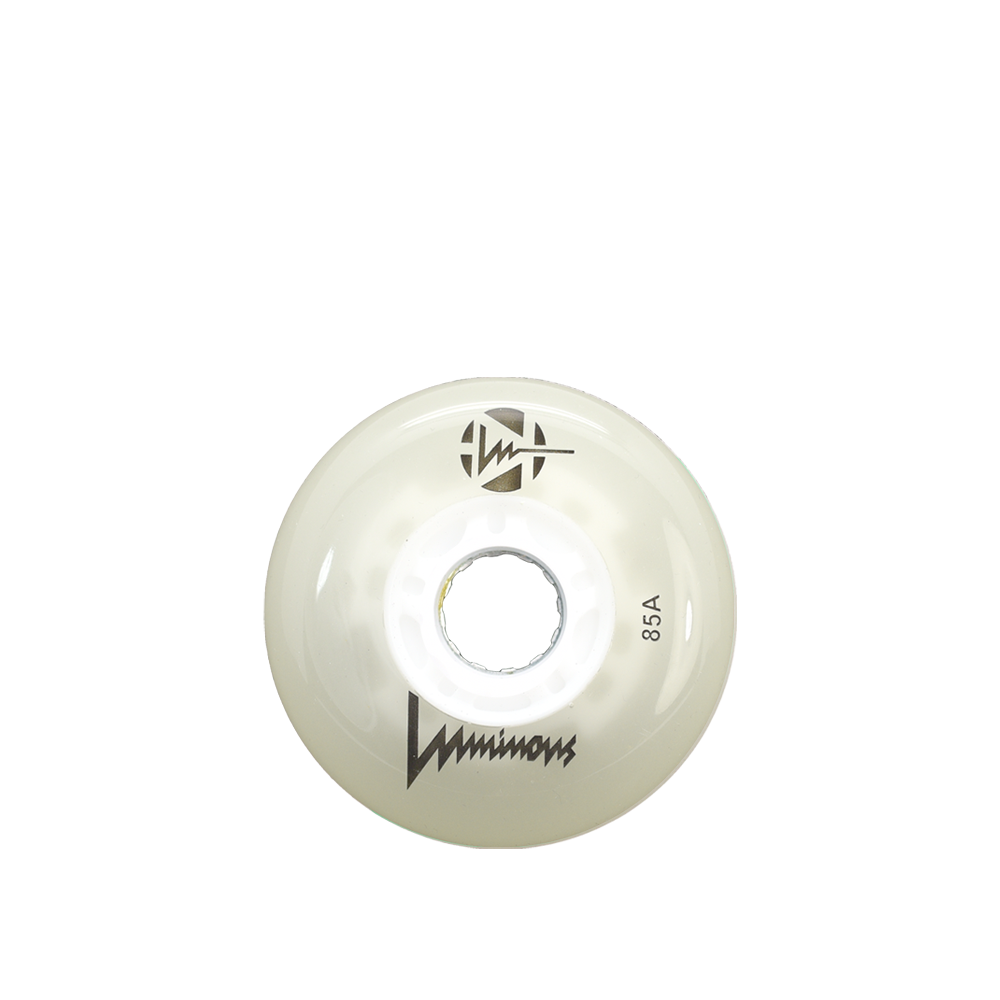 Luminous 84mm/85a Skateboard Wheels (Single) - High-Performance for Smooth Cruising & Street Skating