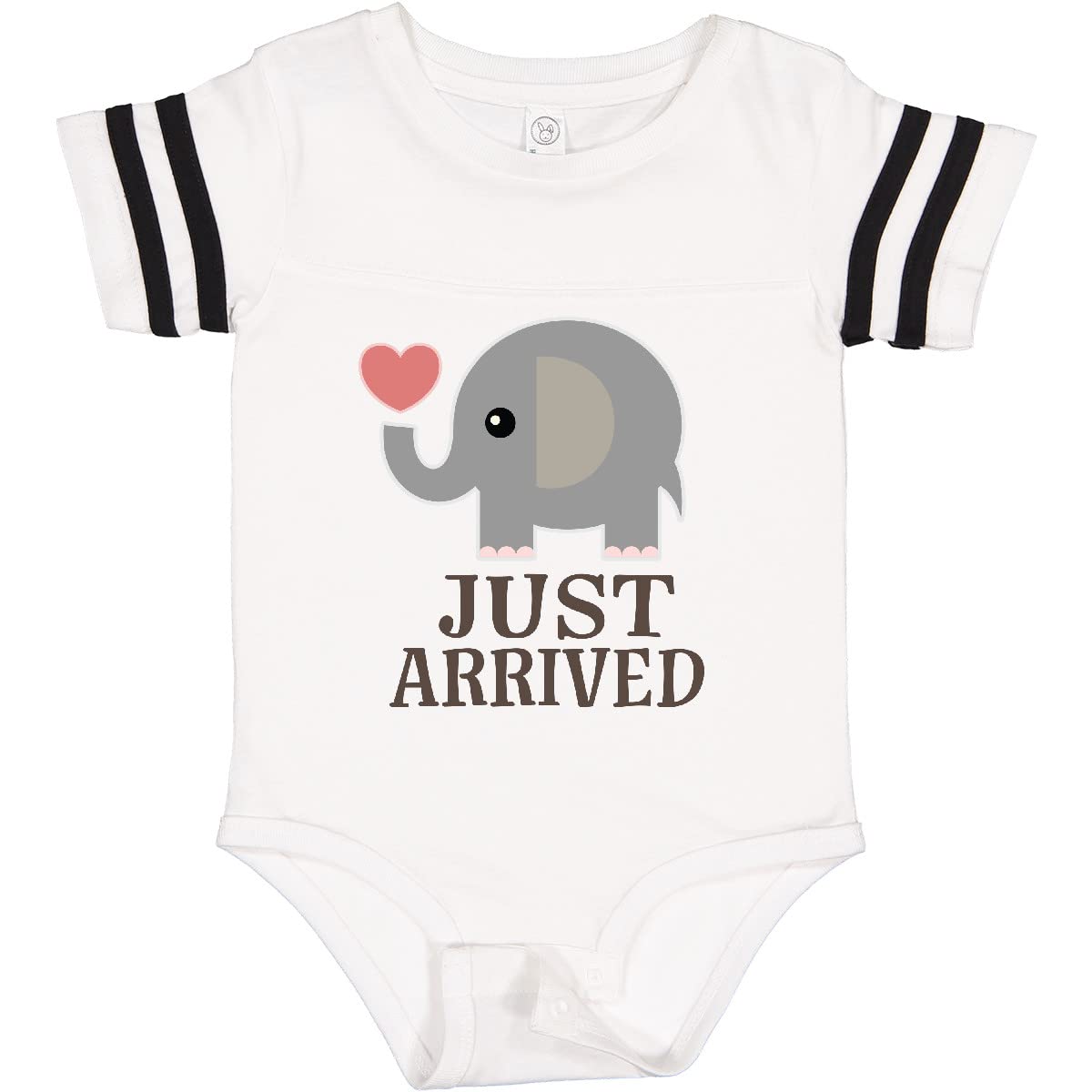 Inktastic Baby Elephant Cute Onesie - Soft Cotton Infant Bodysuit for Newborns & Toddlers - Perfect for Playtime, Gifts & Photo Shoots