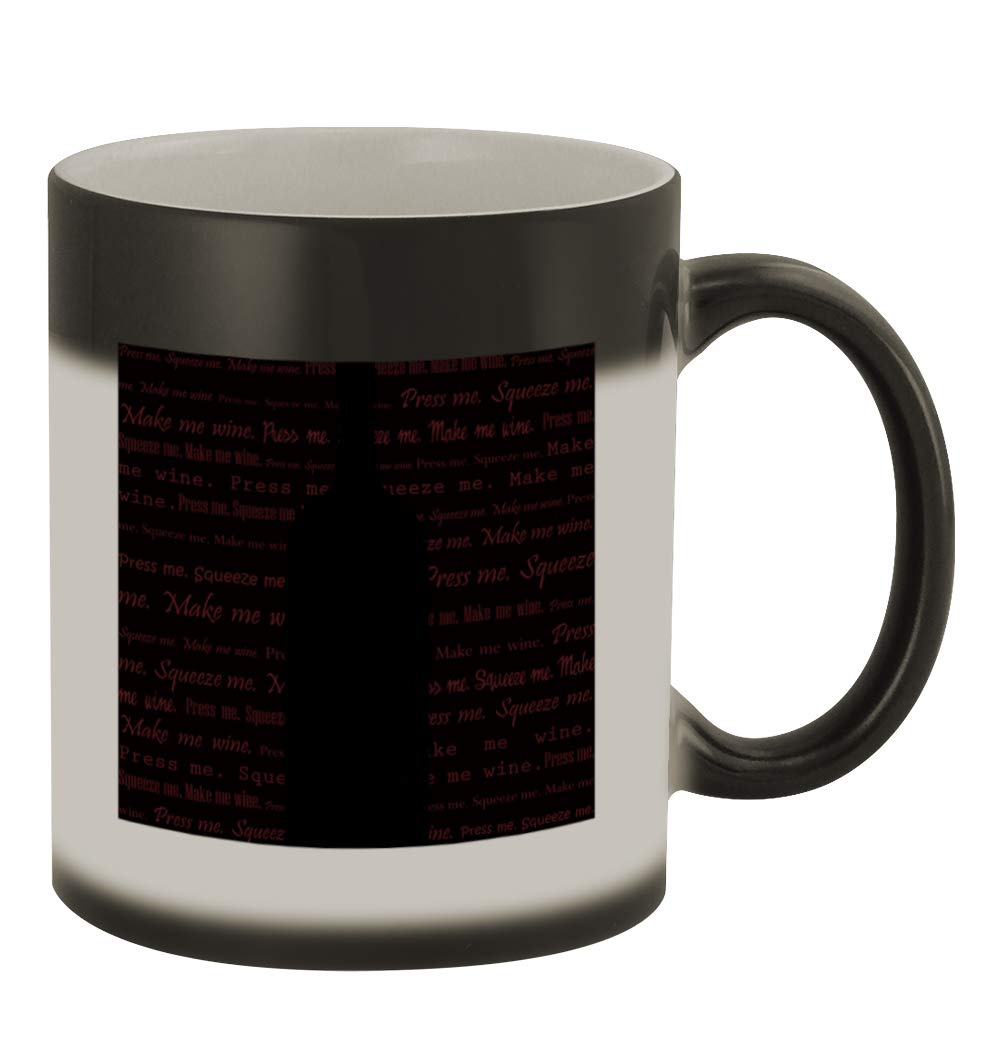 Magic Color Changing Coffee Mug - 11oz Ceramic Cup with Funny Humor Design, Perfect for Wine & Coffee Lovers | Great Gift for Birthdays, Office & Home Use