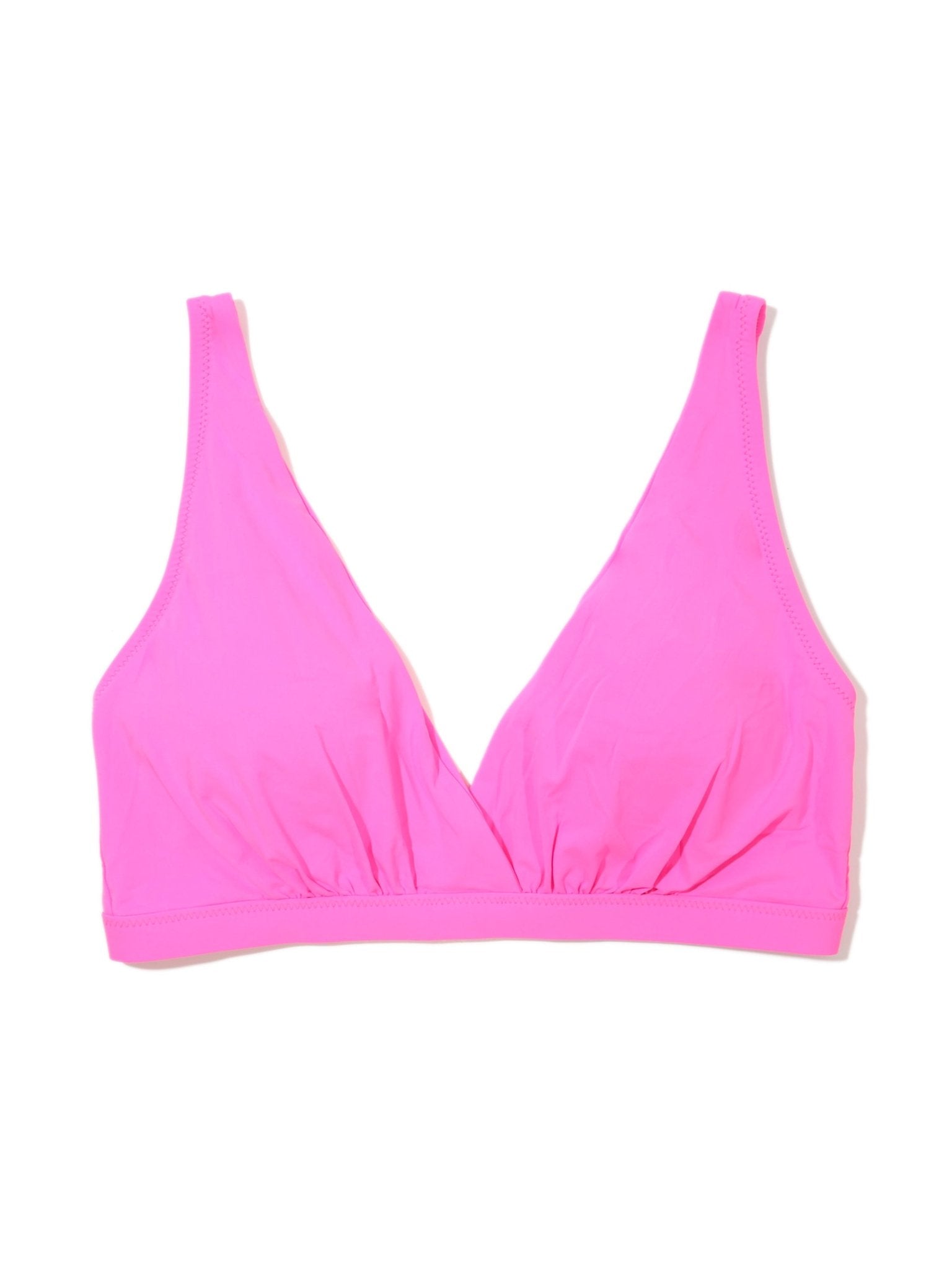 Plunge Swim Top for Women - Sexy Deep V Neck Bikini Top - Perfect for Beach, Pool, and Summer Vacations