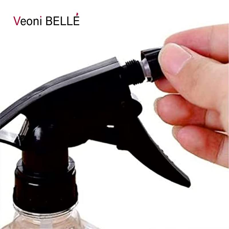 Veoni Belle 500ml Empty Spray Bottle - Refillable Fine Mist Sprayer for Face, Hair, Plants & Cleaning - Perfect for Home, Garden, Salon & Travel Use