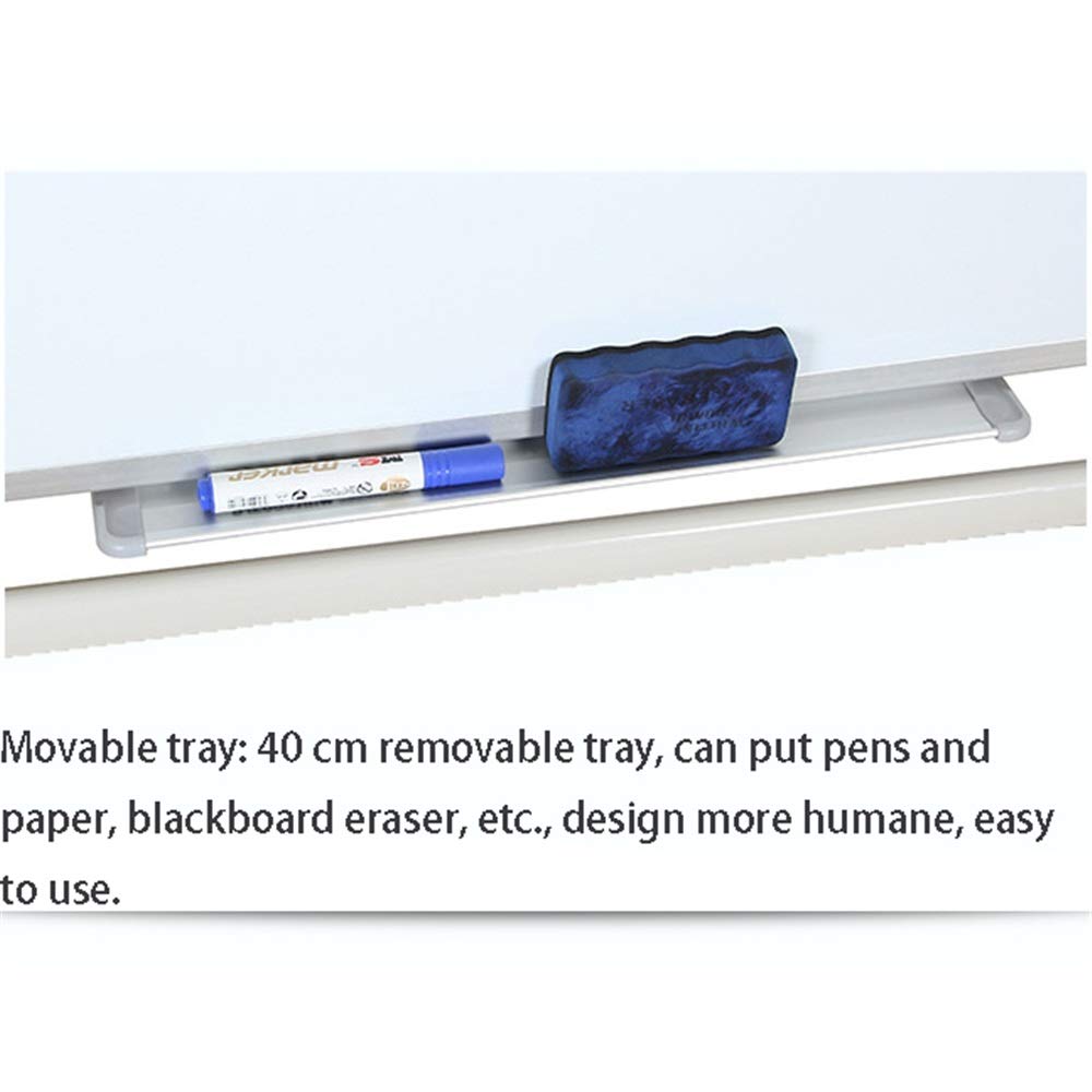 Magnetic Whiteboard Wall Mounted - 30x40cm Dry Erase Board for School, Office & Home Use - Perfect for Presentations, Notes & Planning (White)