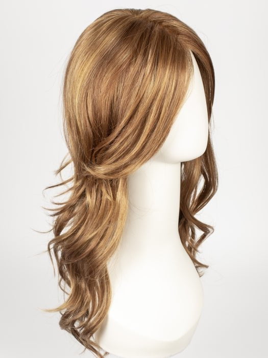 Amber Large Synthetic Lace Front Wig with Mono Top - Natural Looking Hairpiece for Women | Perfect for Cosplay, Daily Wear & Special Occasions