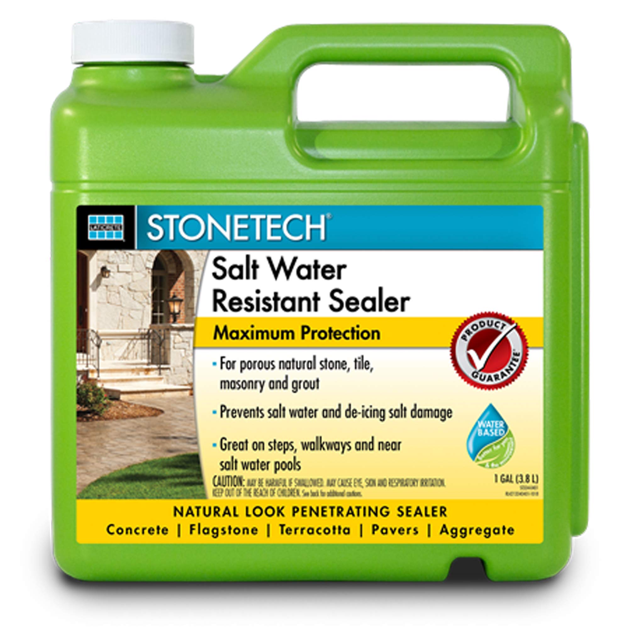 STONETECH Professional Salt Water Resistant Sealer - 1 Gallon for Pool, Marine & Outdoor Stone Protection