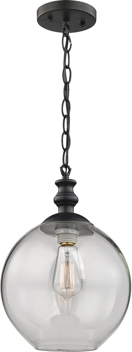 10W Mini Pendant Light Fixture in Oil Rubbed Bronze Finish - Perfect for Kitchen Island, Dining Room, or Bedroom Lighting
