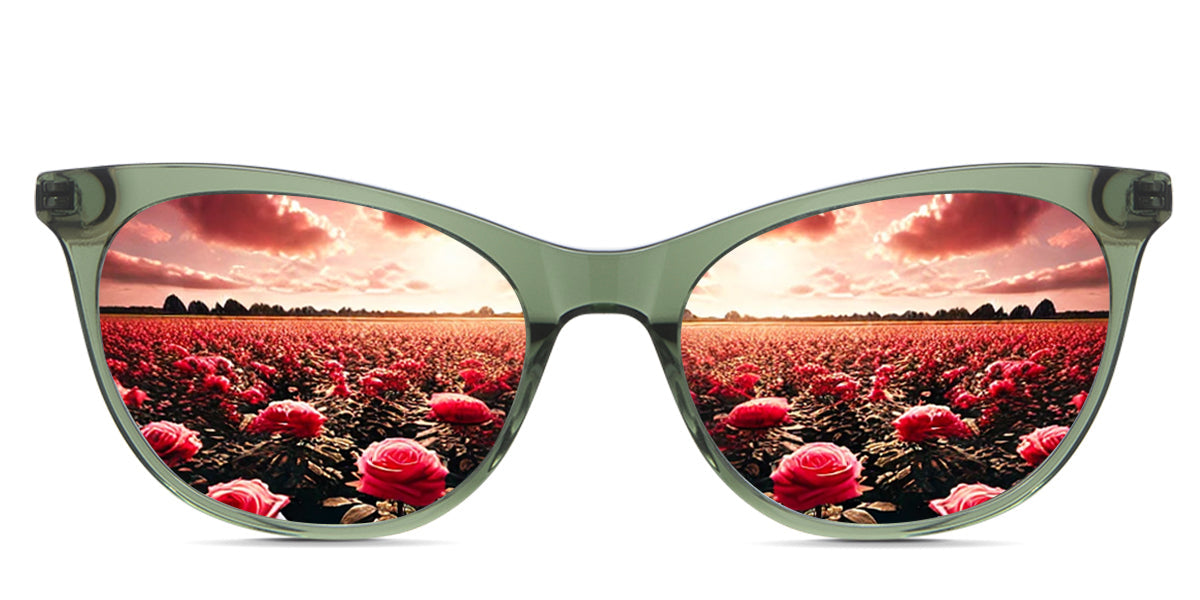 Gaia Women's Prescription Sunglasses - UV Protection, Polarized Lenses, Stylish Frames for Driving, Outdoor Activities & Fashion