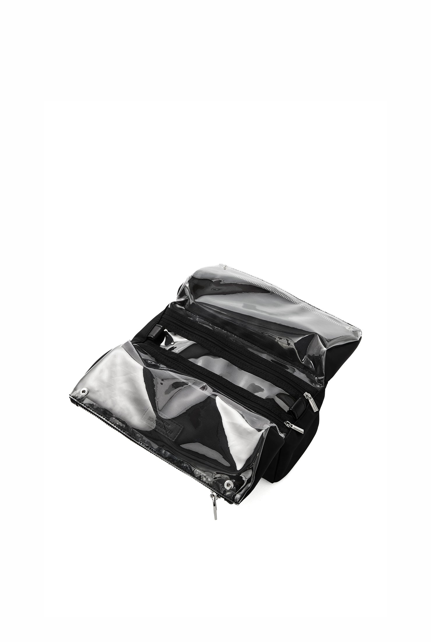 Sophia Silver Makeup Case - Elegant Travel Cosmetic Organizer for Women | Perfect for Home, Travel & Daily Beauty Storage