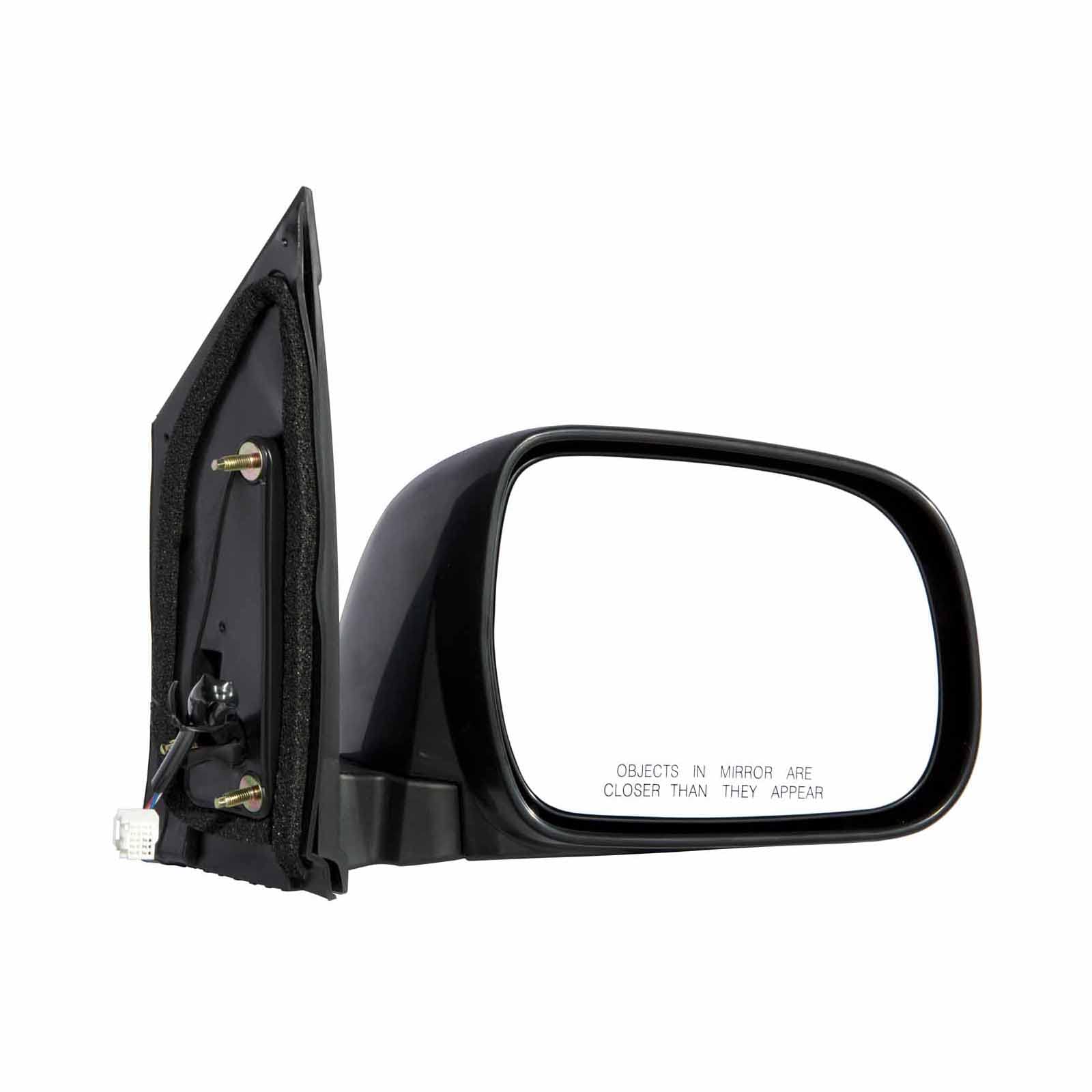 Toyota Sienna 2004-2010 Right Passenger Side Power Door Mirror Replacement - HeadlightsDepot OEM Compatible Mirror with Paint to Match - Perfect for Parking Assistance & Blind Spot Visibility
