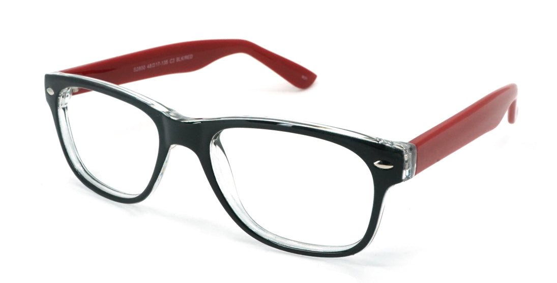 S2800 Lightweight Plastic Eyeglasses - Durable & Stylish Frames for Men & Women - Perfect for Reading, Driving & Daily Use