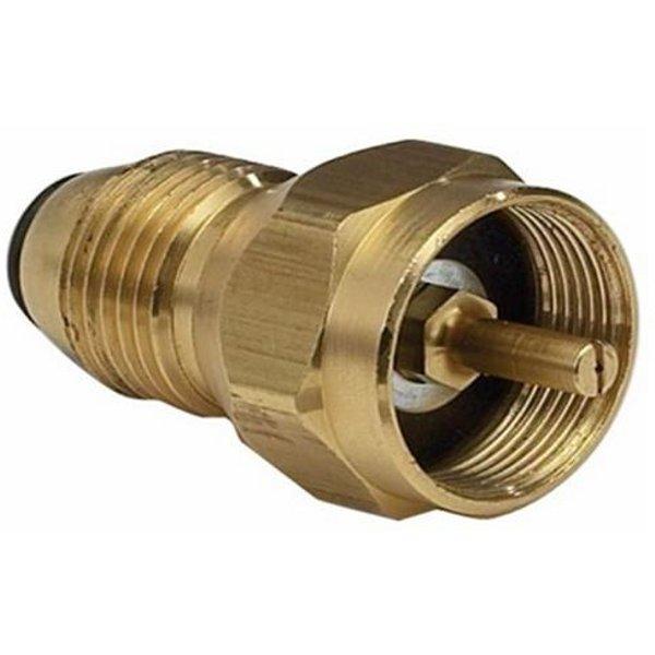 Hiland 1 lb Refill Adapter Connection - Universal Propane Tank Adapter for Gas Grills, Camping Stoves & Outdoor Cooking Accessories