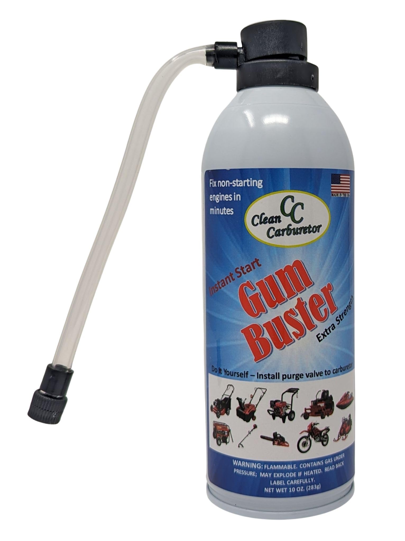 GumBuster Carburetor Cleaner & Purge Valve Kit - Professional Engine Maintenance for Cars, Motorcycles & Small Engines - Ideal for DIY Auto Repair & Performance Tuning