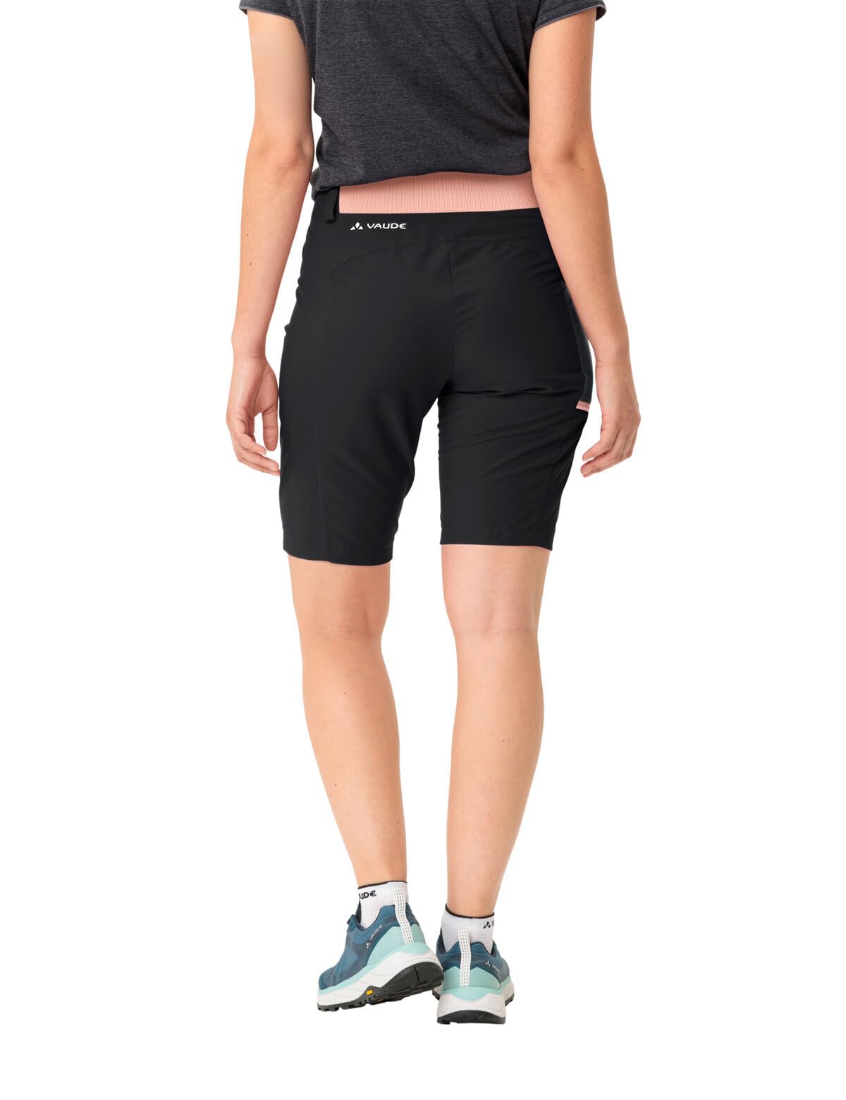 VAUDE Women's Elope Bermuda Shorts - Comfortable Hiking & Travel Shorts for Outdoor Adventures