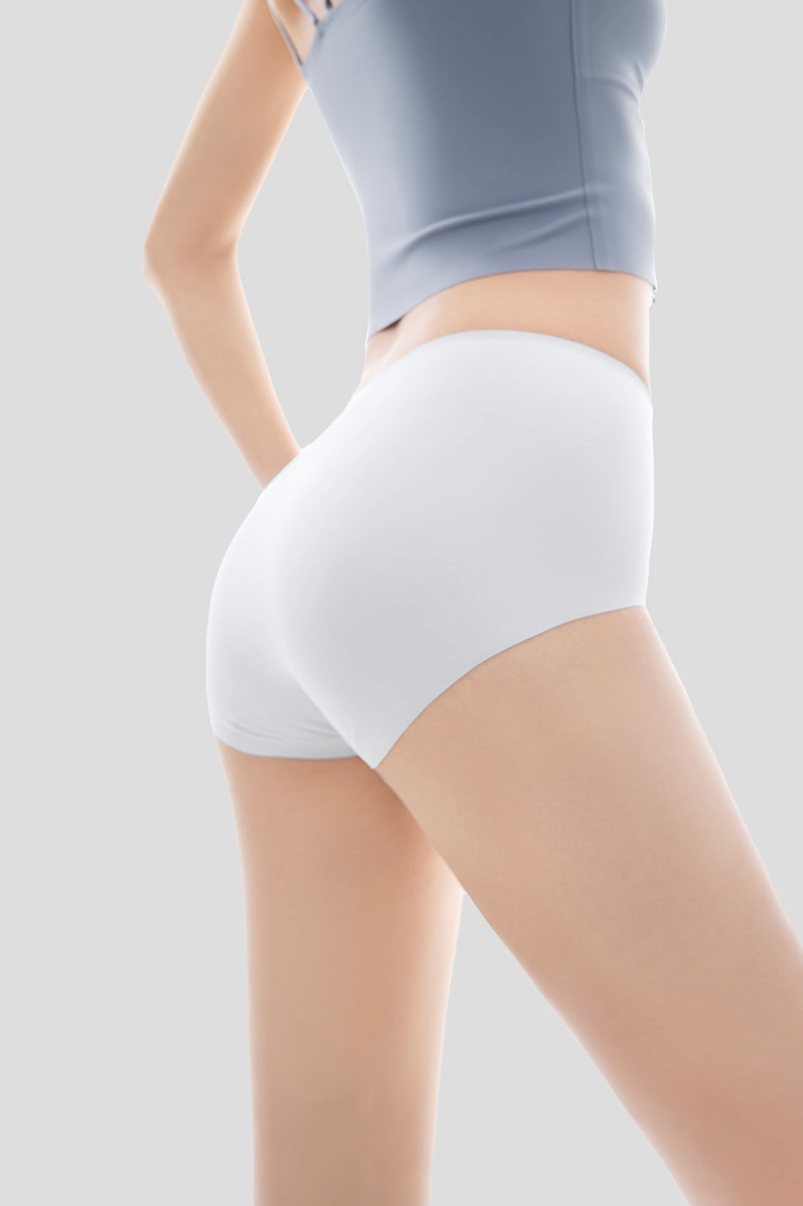 Seamless Women's Sports Underwear - High-Waisted Breathable Workout Panties for Running, Yoga & Gym - Comfortable & Moisture-Wicking Activewear