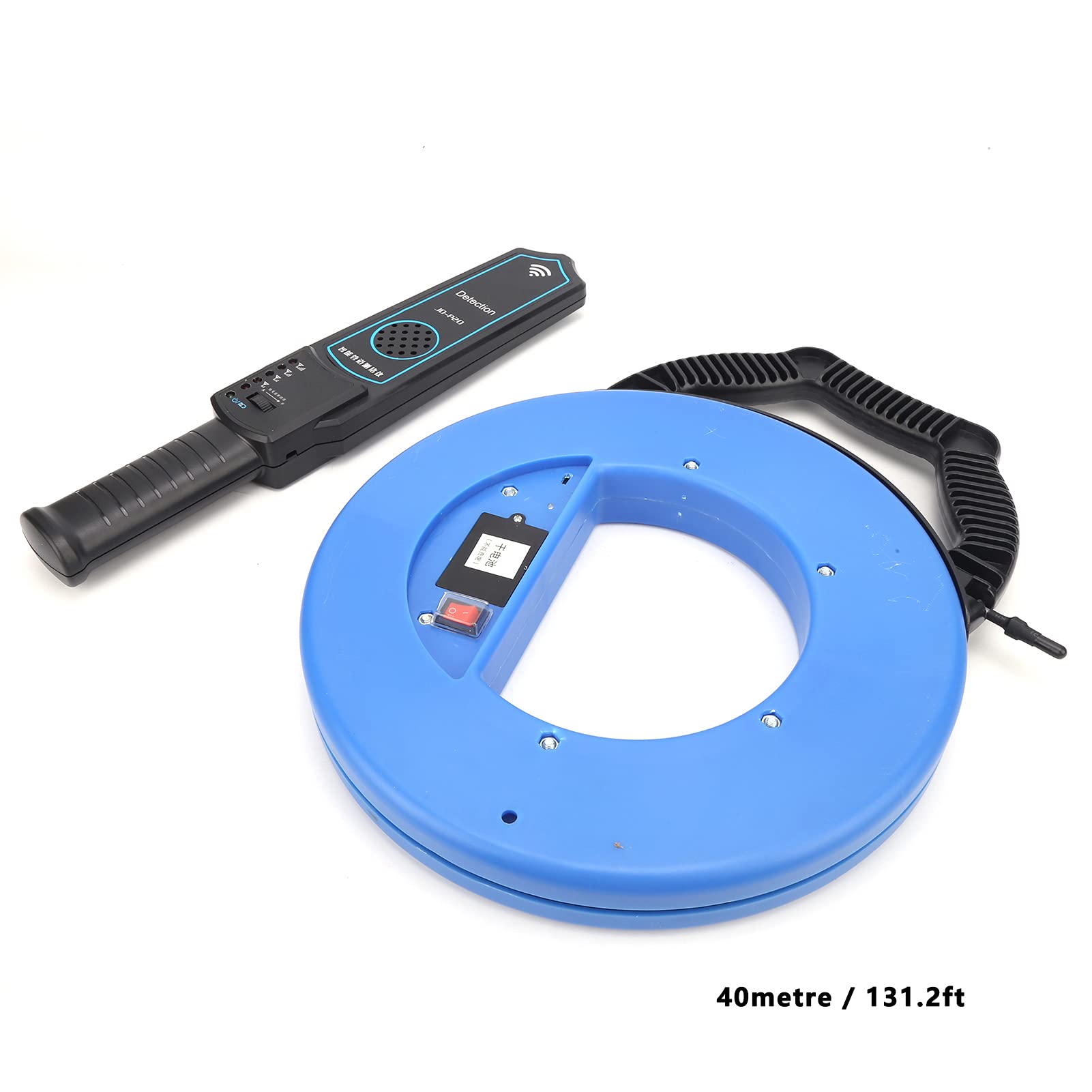Portable Pipe Blockage Detector - 40m Metal & PVC Water Pipe Clog Tester Tool | Home Plumbing, Drain Cleaning & Maintenance Solution