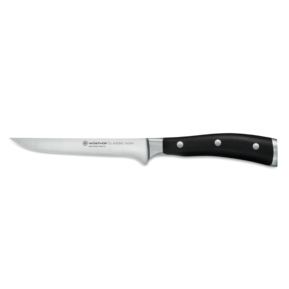 Wusthof Classic Ikon 5-Inch Boning Knife - High Carbon Stainless Steel Kitchen Knife for Meat, Poultry & Fish - Perfect for Butchers, Chefs & Home Cooking