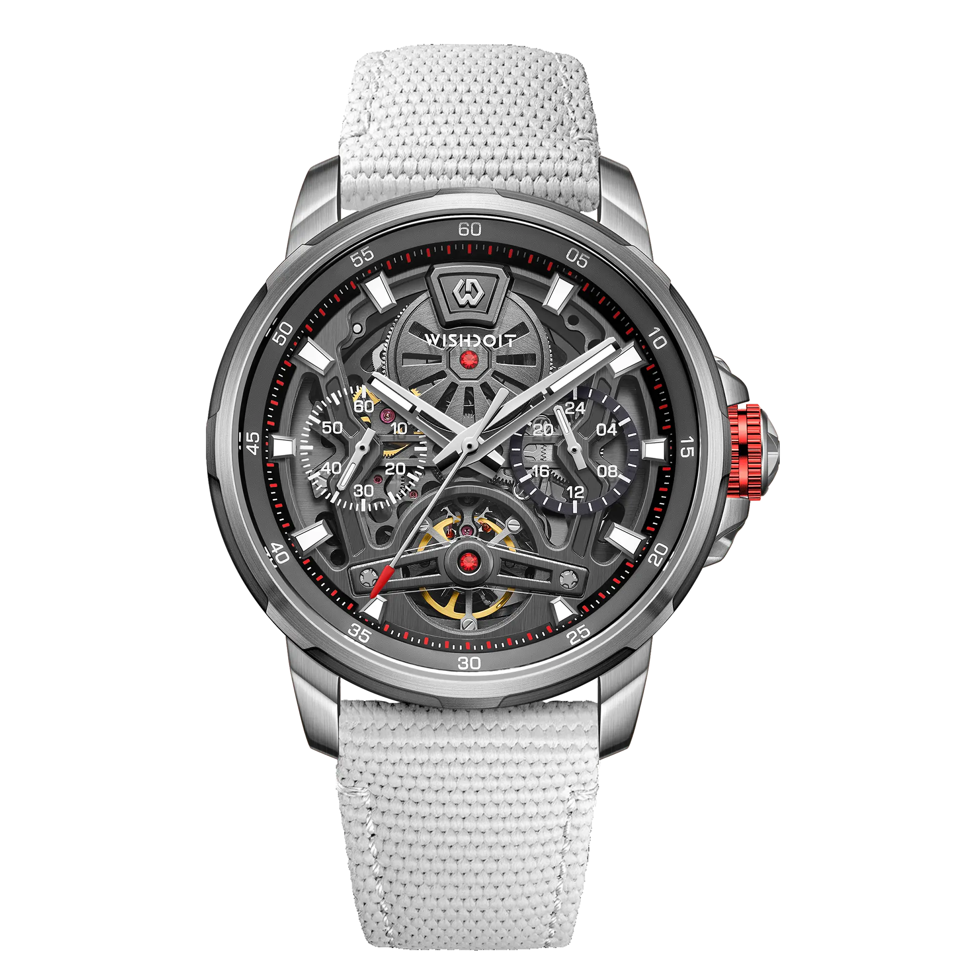 THE ARISTOS 5ATM Waterproof Automatic Men's Watch with 5 Handles - Round Dial Design for Swimming, Diving & Everyday Wear