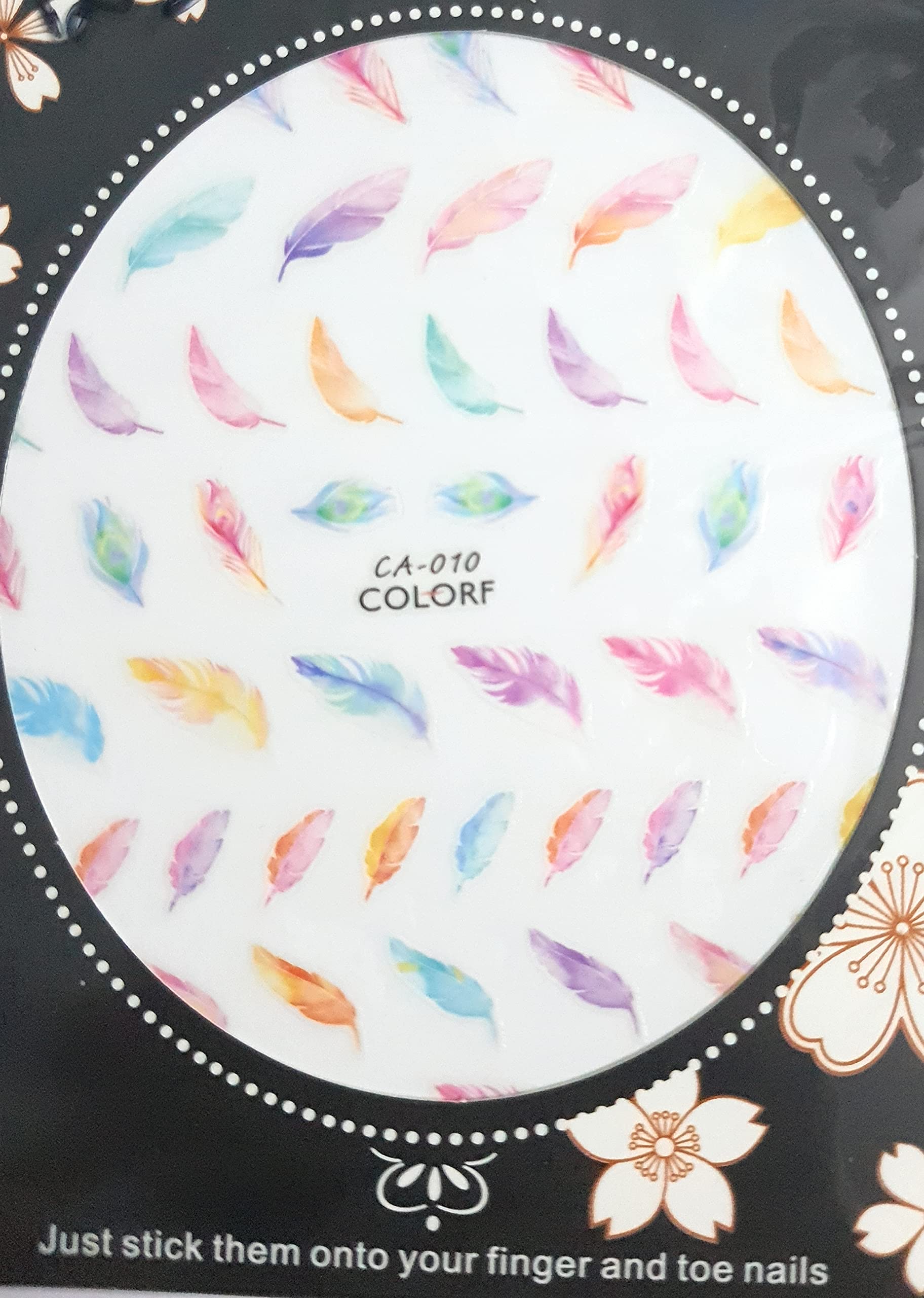 Nail Stickers for Women - Waterproof & Long-Lasting Nail Art Decals - Perfect for Manicures, Parties, and Everyday Wear