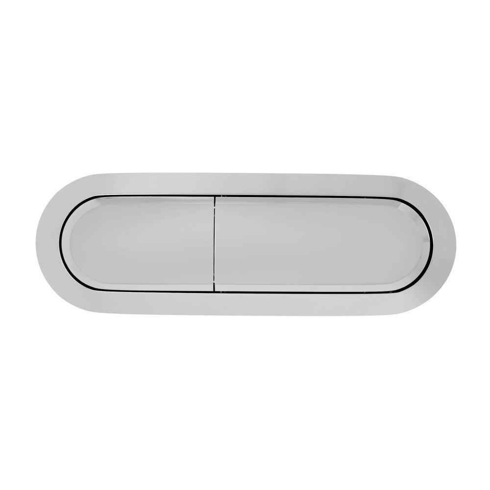 TPT80 Oval Flush Button - Premium Metal Push Button Switch for Home Appliances & DIY Projects | Ideal for Cabinets, Furniture, and Control Panels