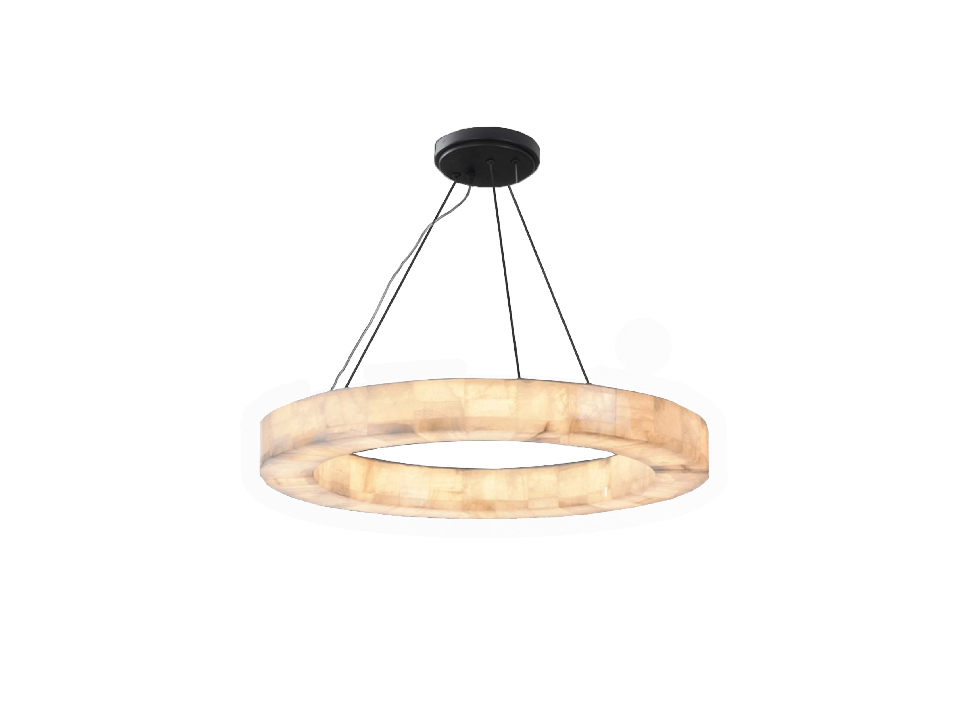 Crystal Frozen Pendant Chandelier - Modern Glass Ceiling Light Fixture for Dining Room, Kitchen Island & Bedroom Decor