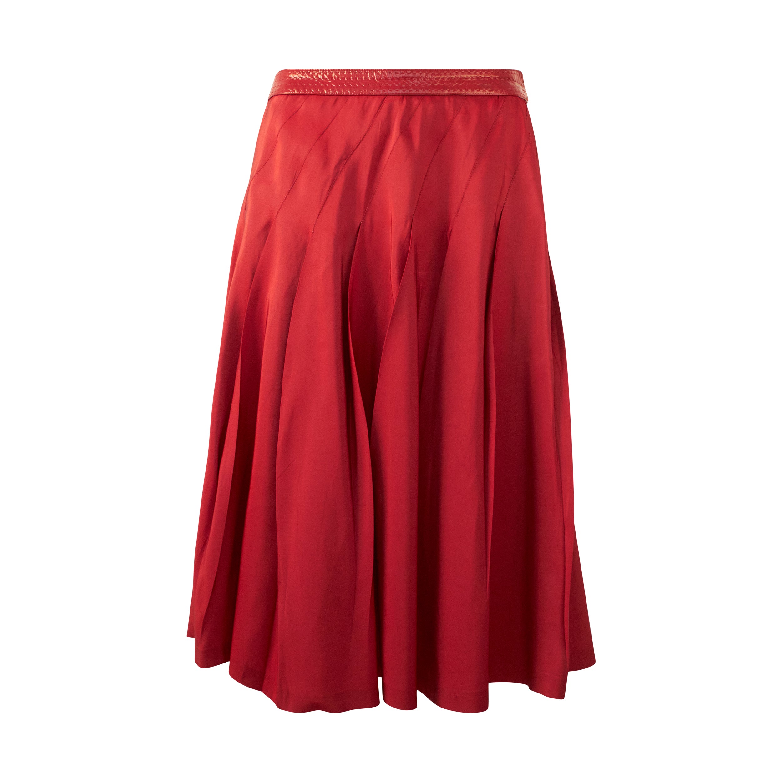 Barbara Walters Roberto Cavalli Floral Print Midi Skirt - Elegant Women's Fashion for Office, Party & Special Occasions