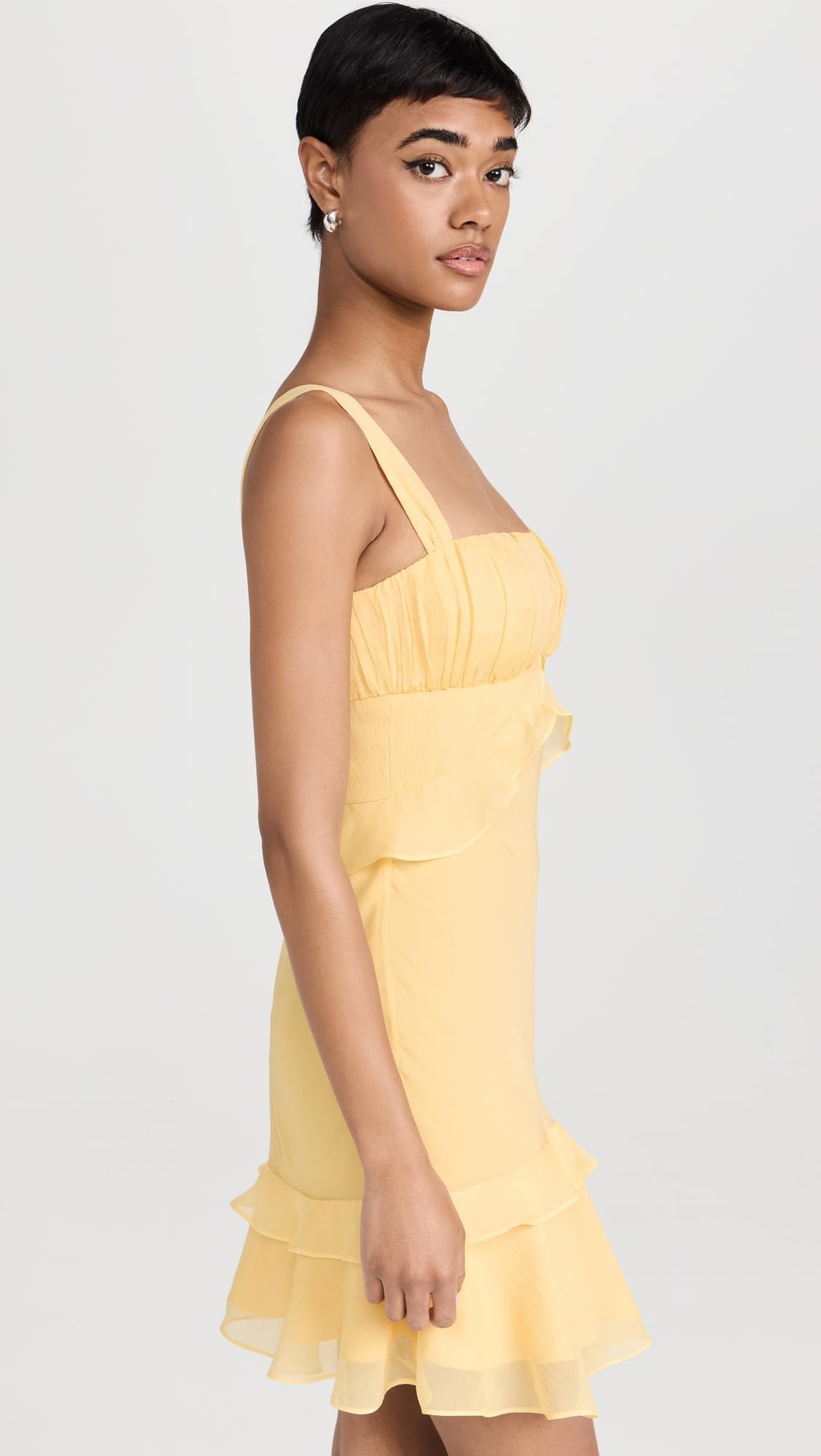 Chandra Women's Short Sleeve Casual Dress - Flowy Summer Dress for Beach, Brunch & Date Night