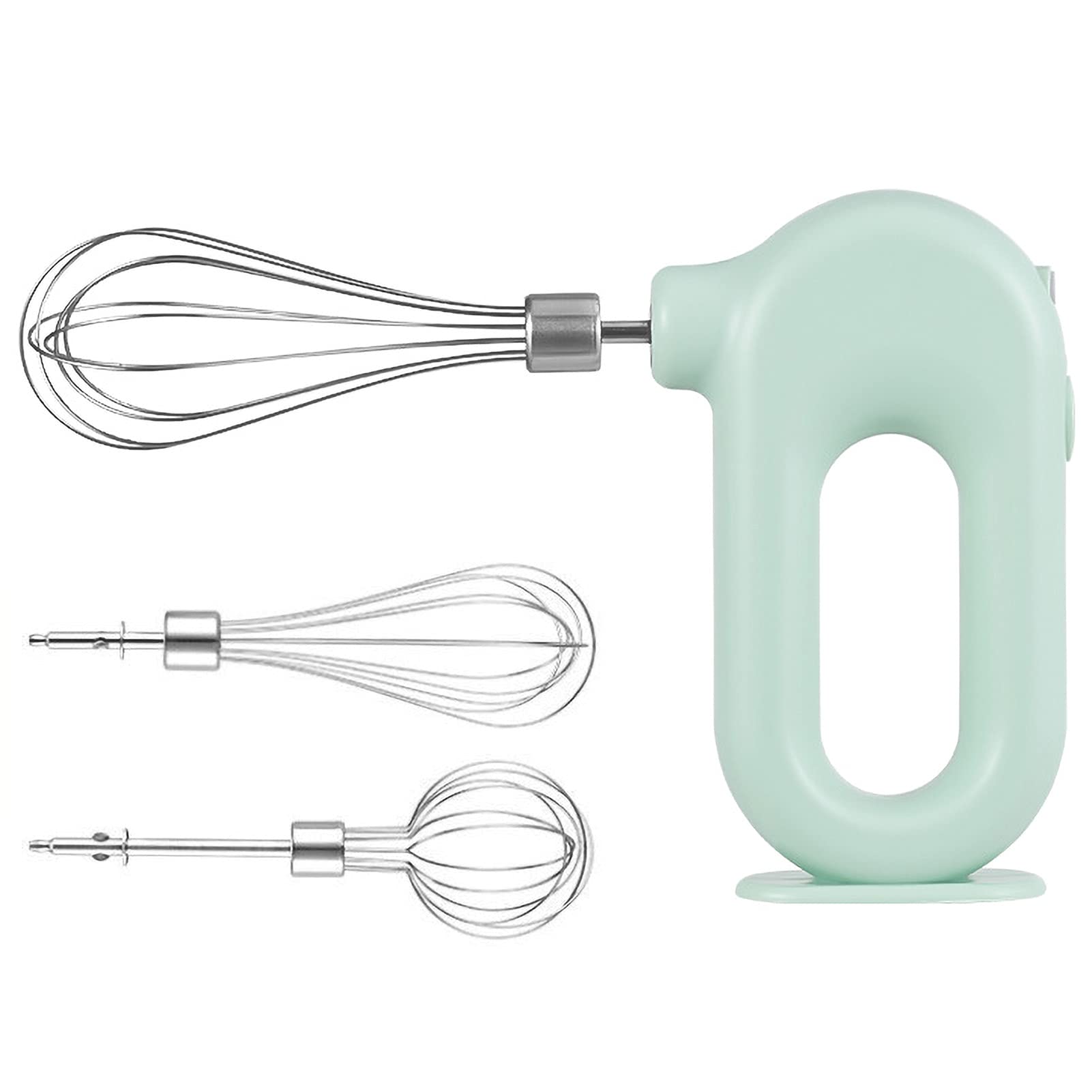 Galapara Electric Hand Mixer - 4-Speed Wireless Egg Beater for Baking, Whisking Cream & Cake Batter | Perfect for Kitchen, Home Baking & Cooking | Durable Handheld Food Mixer with Stand