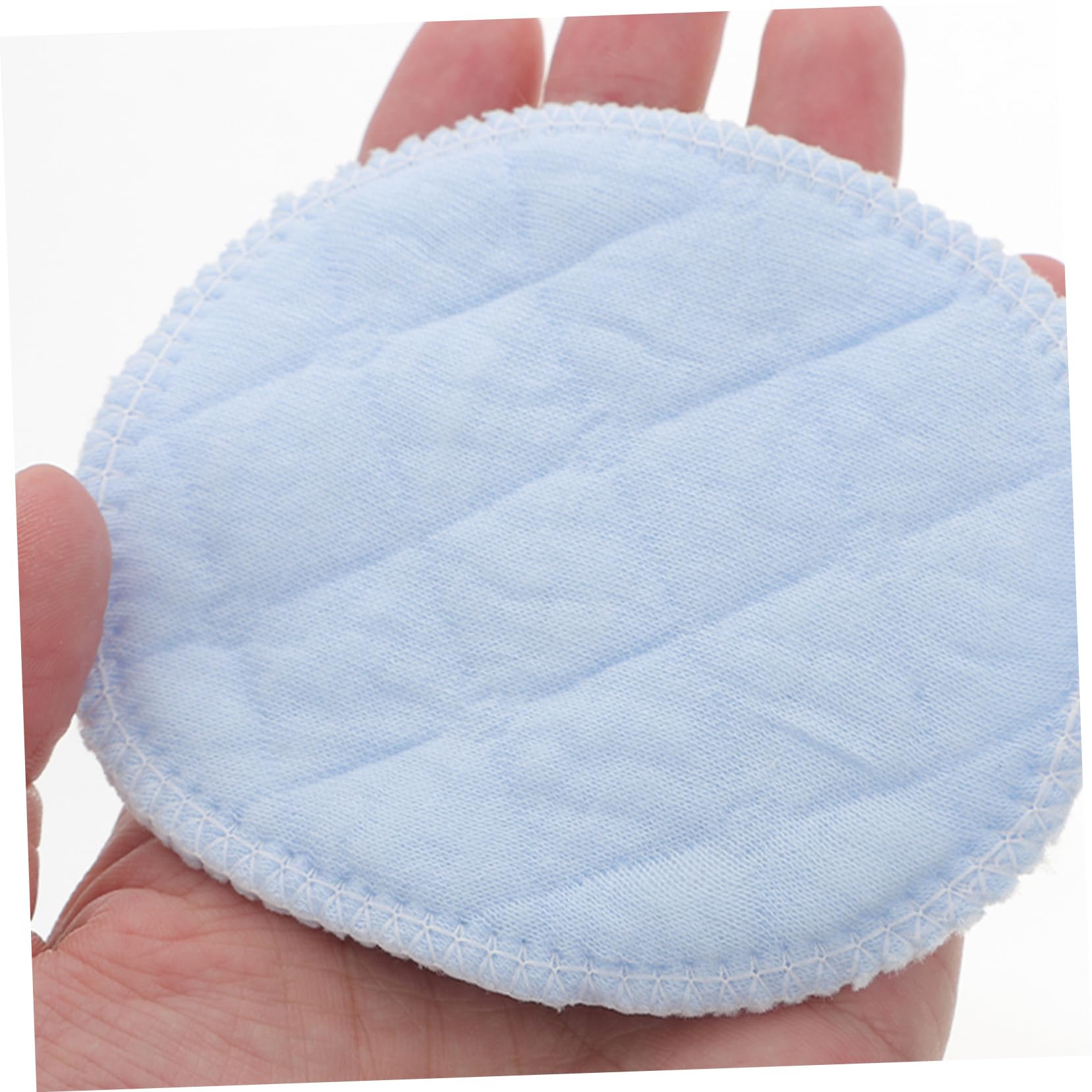 FOMIYES 30pcs Washable Nursing Pads for Breastfeeding - Ultra Soft Cotton Reusable Breast Pads for Leakproof Protection, Comfortable Nipple Covers for Moms & Baby Care (Perfect for Daily Use, Work & Travel)