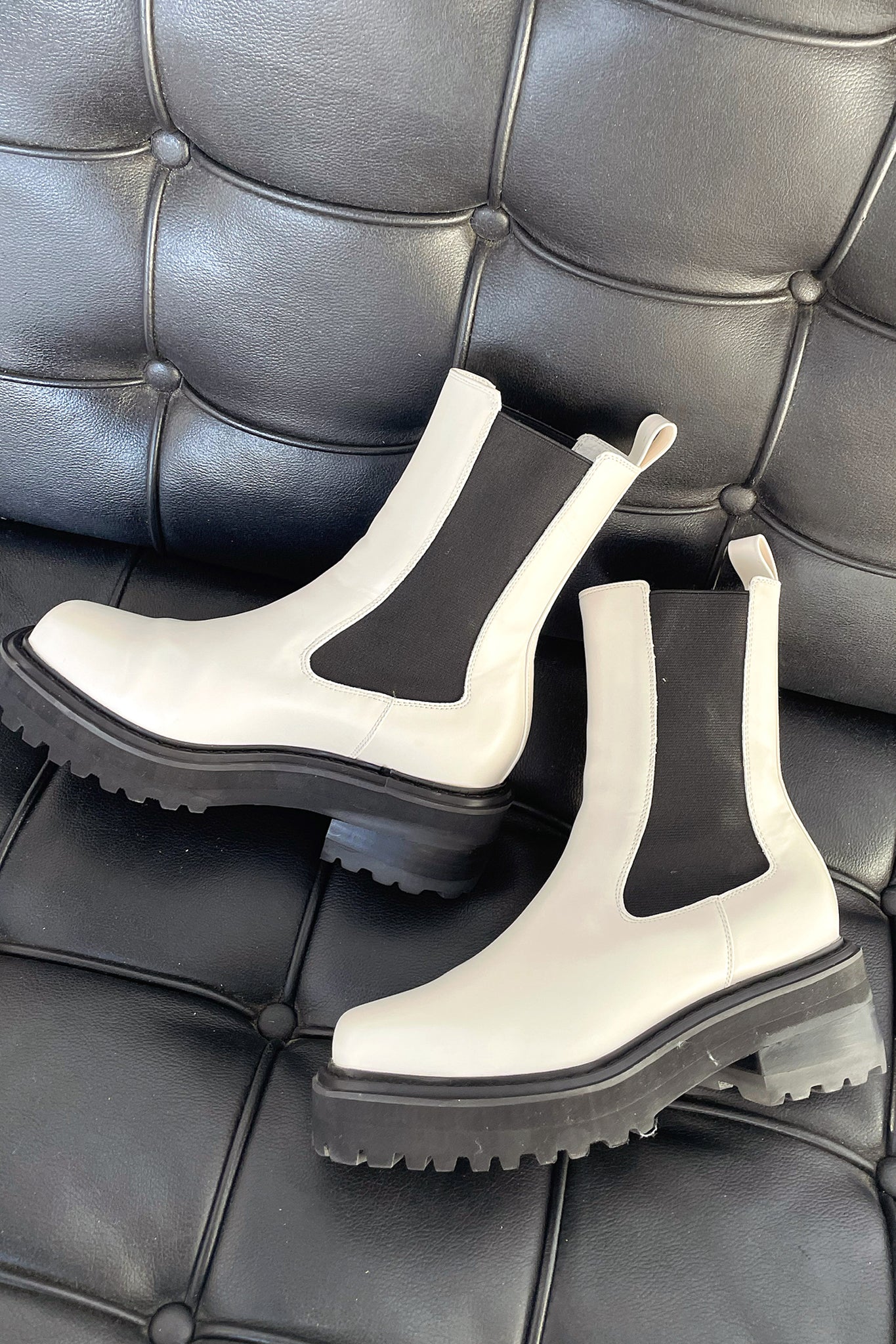 Jenna Boots Women's Casual Ankle Boots in Bone Color - Perfect for Fall, Winter & Everyday Wear