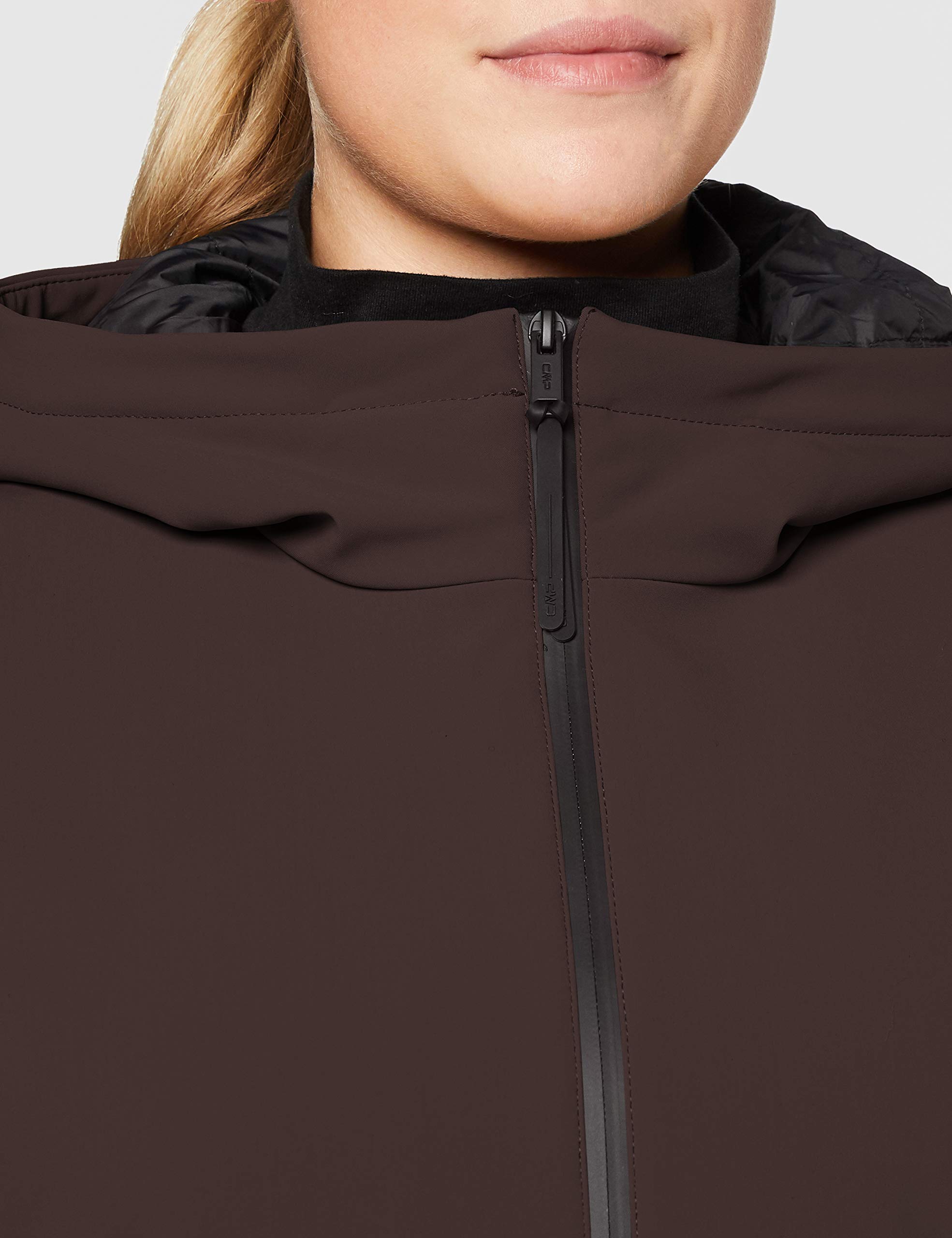 Women's CMP Mid-Length Jacket with Adjustable Hood - XXS - Perfect for Hiking, Camping & Outdoor Adventures