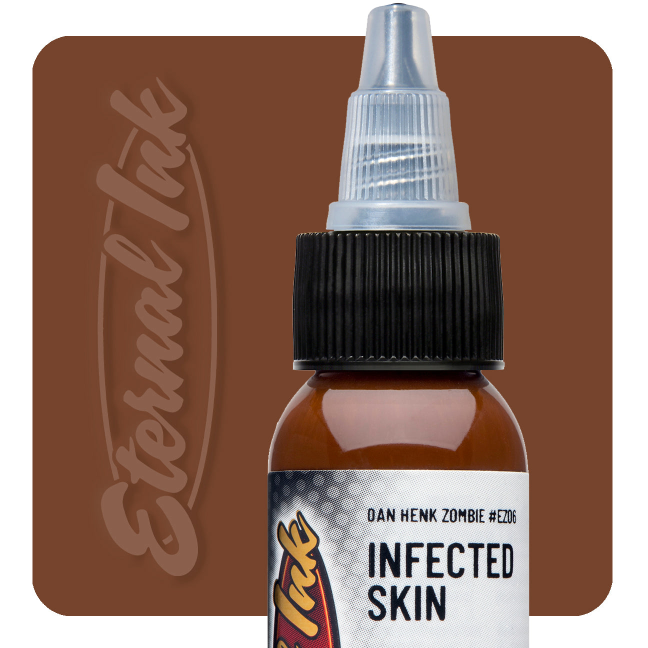 Eternal Zombie Colors Infected Skin Ink 1oz - Professional Tattoo Ink for Horror & Halloween Makeup, SFX, Cosplay & Themed Events