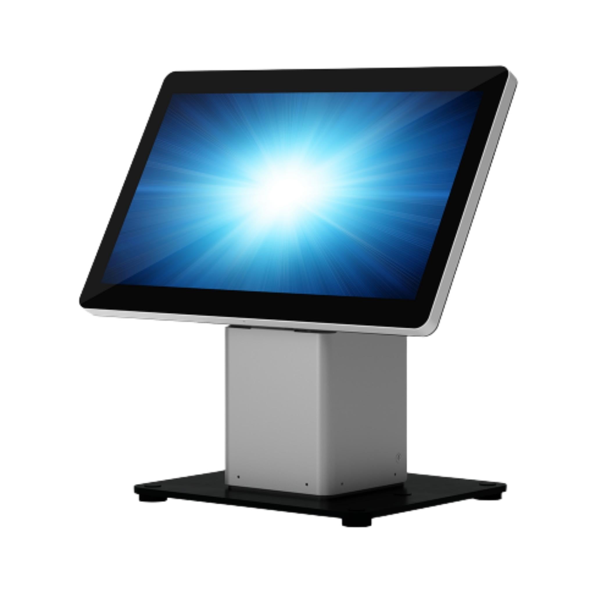 Elo Slim Self-Service Countertop Stand - Compact POS Kiosk for Retail Stores, Restaurants & Hospitality Businesses | Ideal for Ordering, Payments & Customer Check-In
