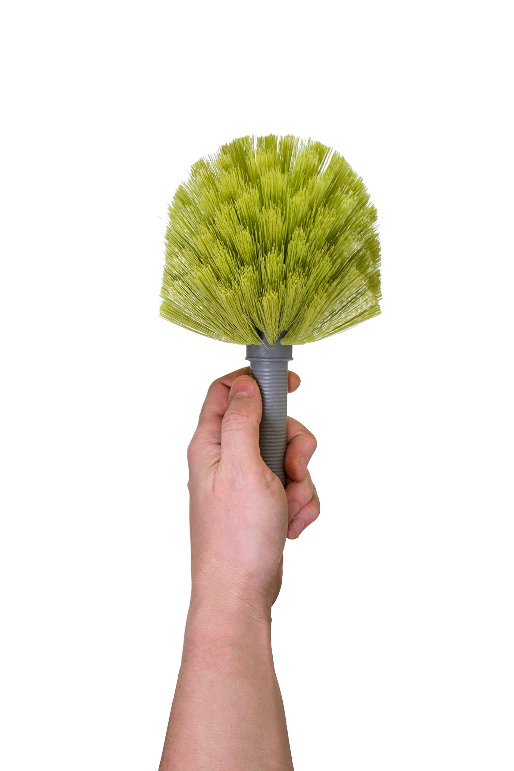 DOCA 7-30 Ft Telescoping Extension Pole for Cleaning - Adjustable Window Washing Kit, Paint Roller, Cobweb Duster & Squeegee - High Reach Indoor Outdoor Cleaning Tool for Gutters, Ceilings & Hard-to-Reach Areas