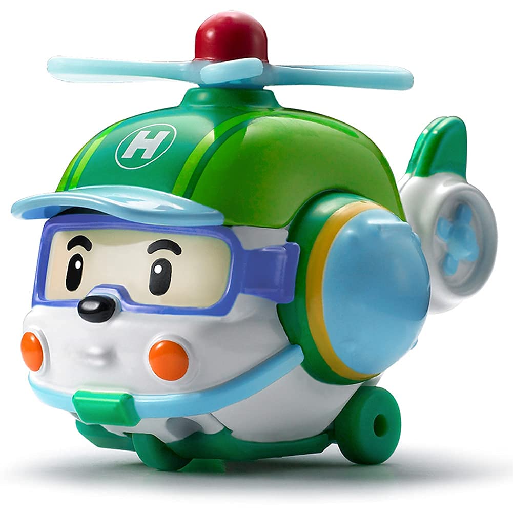 Robocar Poli 3-Pack Die-Cast Metal Toy Cars - Emergency Vehicle Playset with Roy, Amber & Helly | Rescue Team Vehicles for Toddlers Age 1-5 | Perfect Birthday Gift for Boys & Girls | Great for Pretend Play, Party Favors & Early Learning