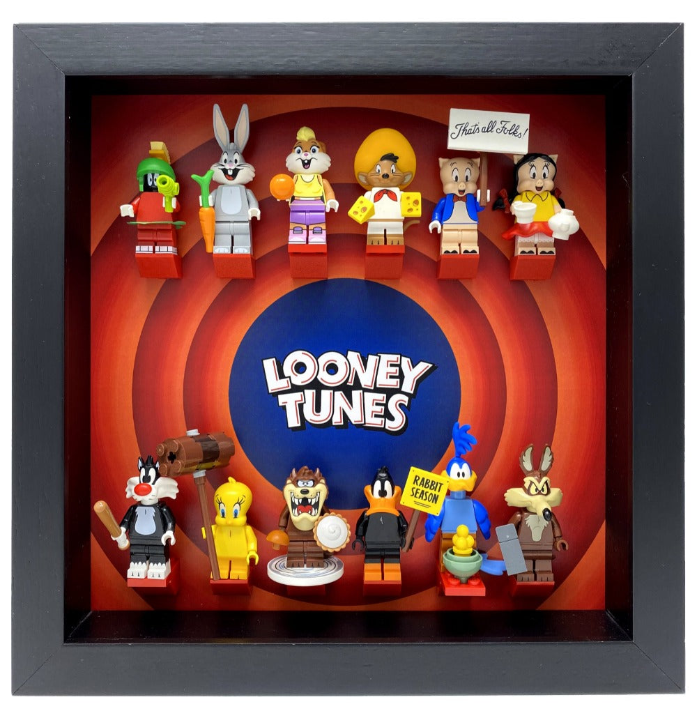 Lego® Looney Tunes Minifigures Display Frame - Perfect for Collectors & Home Decor