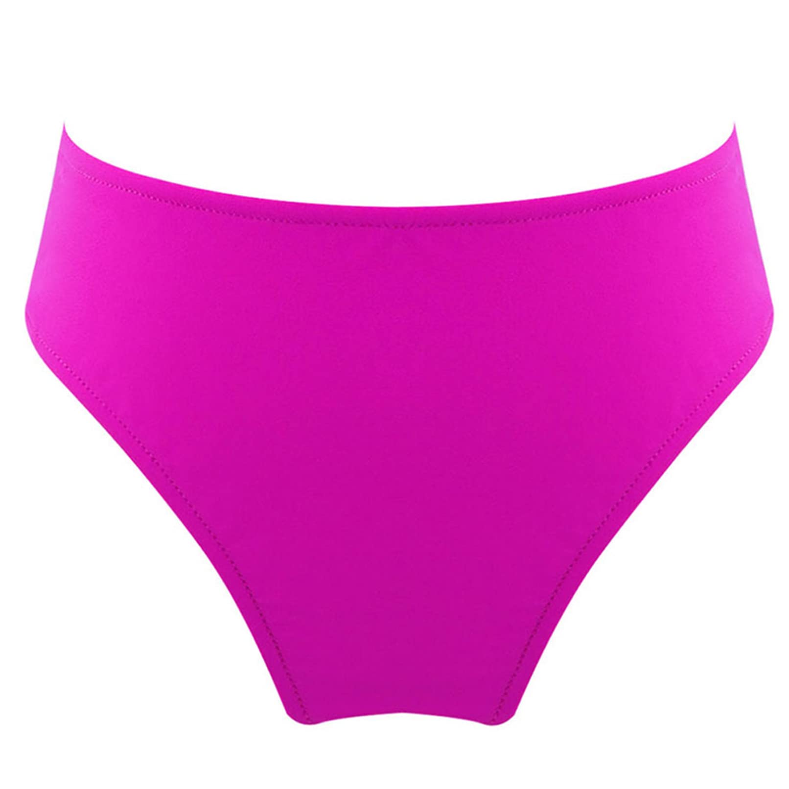 Moily Girls Solid Color Triangle Bikini Swim Bottoms - Quick Dry Swimwear for Kids, Gymnastics, Dance & Beach Play | Comfortable Swim Briefs for Toddler & Little Girls