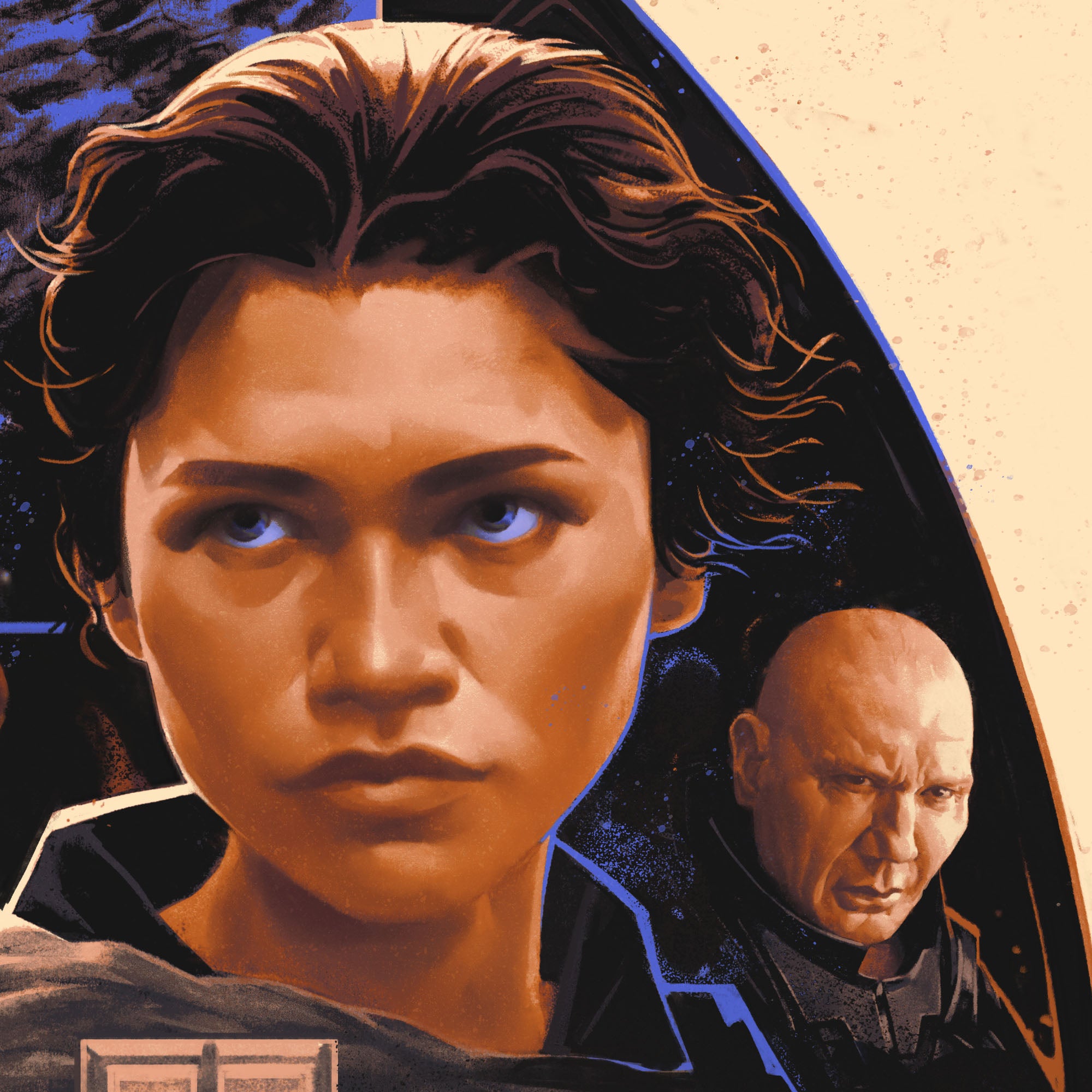 Dune: Part Two Official Movie Poster - Limited Edition Collectible for Sci-Fi Fans & Home Theater Decor