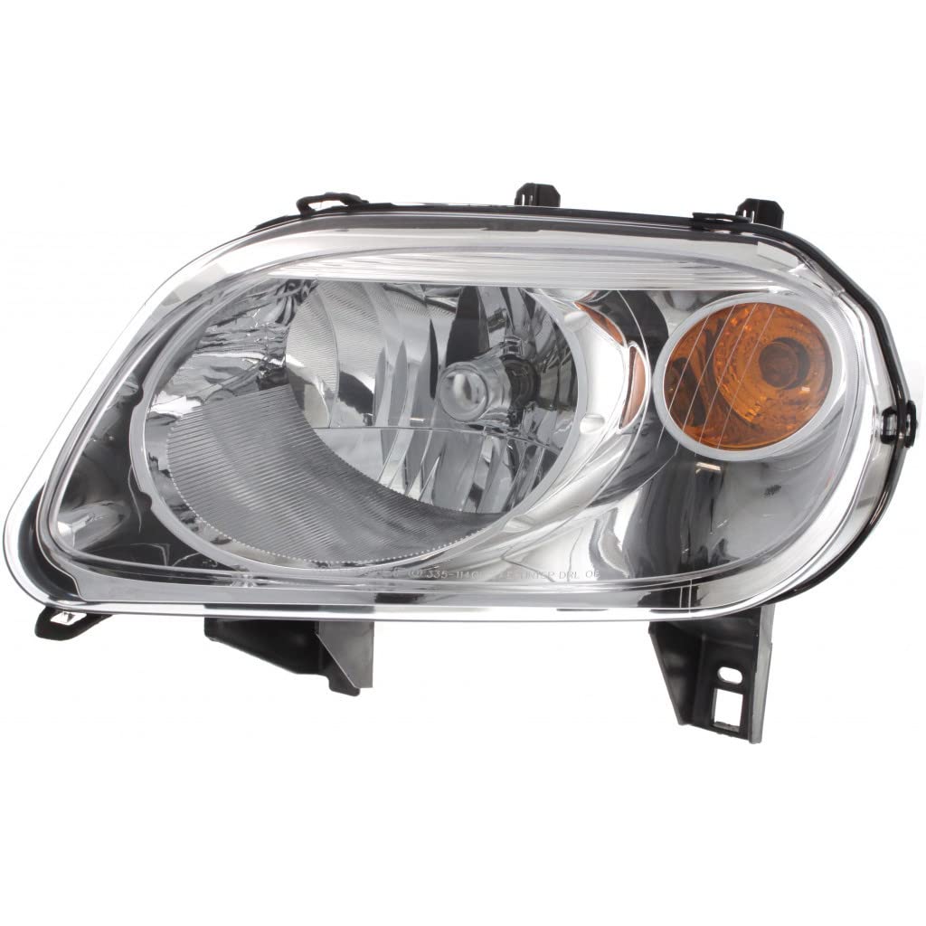 2006-2011 Chevy HHR Driver Side Headlight Assembly - CAPA Certified, Includes Bulbs (GM2502262 | 15827441) - Perfect for Night Driving & Vehicle Restoration
