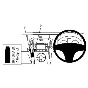 No-Drill Angled Dash Mount for Holden Colorado (2012-2017) & Isuzu D-Max (2012-2020) & Isuzu MU-X (2013-2020) - Perfect for Phone & GPS Navigation While Driving