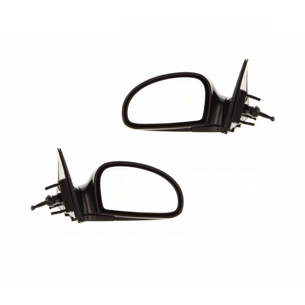 Kia Spectra5 2005-2006 Replacement Side View Mirrors - Driver & Passenger Side Pair (KI1320125, KI1321125) | OEM Fit 876102F051, 876202F201 | Durable Exterior Rearview Mirrors for Enhanced Visibility & Safety