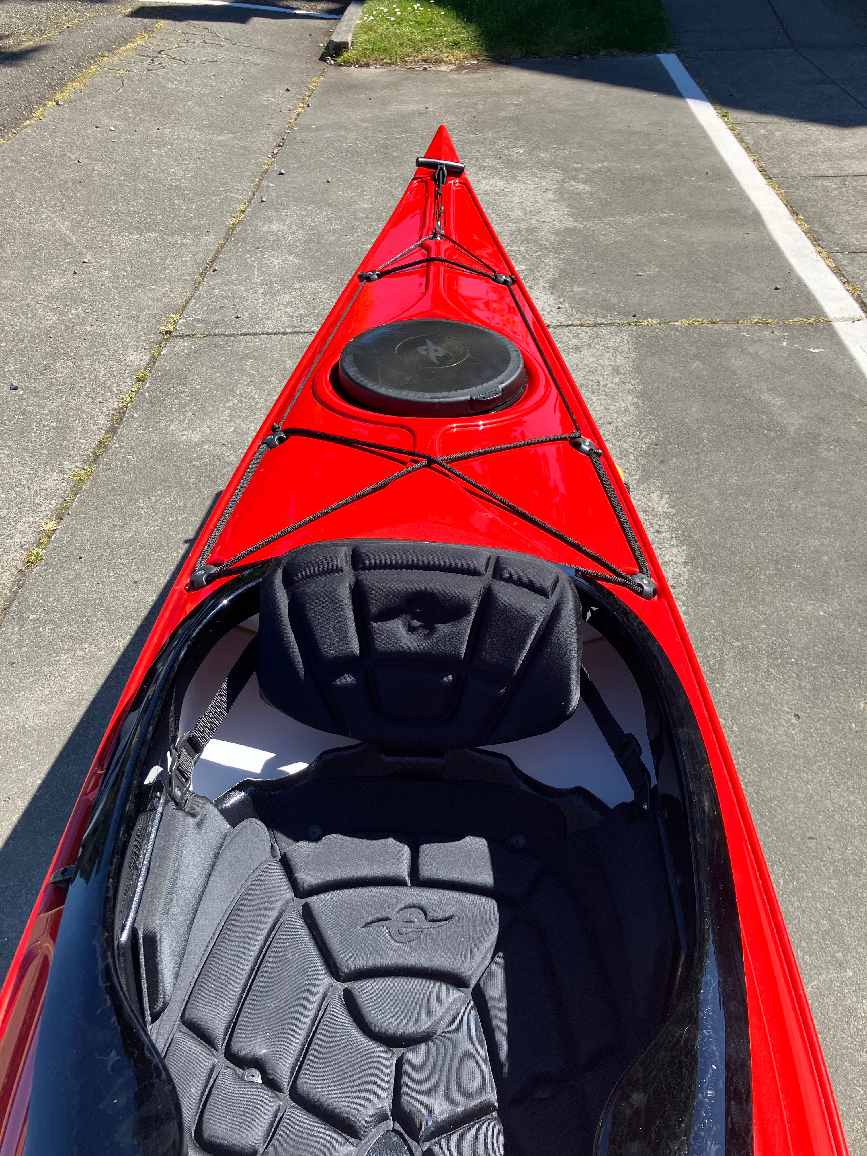 Used Eddyline Sitka ST Kayak (2021 Model) - Lightweight Touring Kayak for Lakes & Rivers | Perfect for Fishing, Camping & Outdoor Adventures
