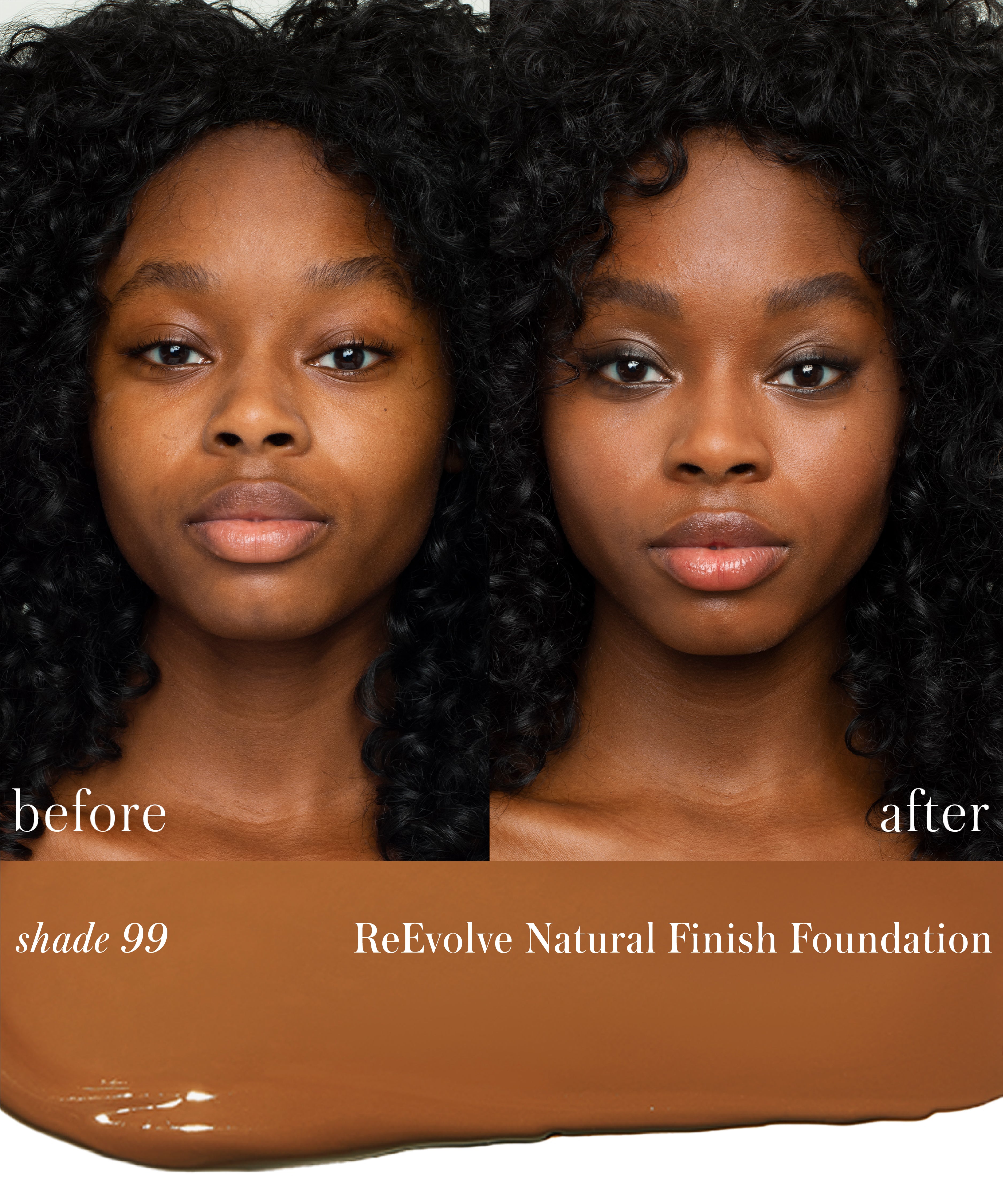 ReEvolve Natural Finish Liquid Foundation - Lightweight, Buildable Coverage for Flawless Skin | Perfect for Everyday Wear & Special Occasions